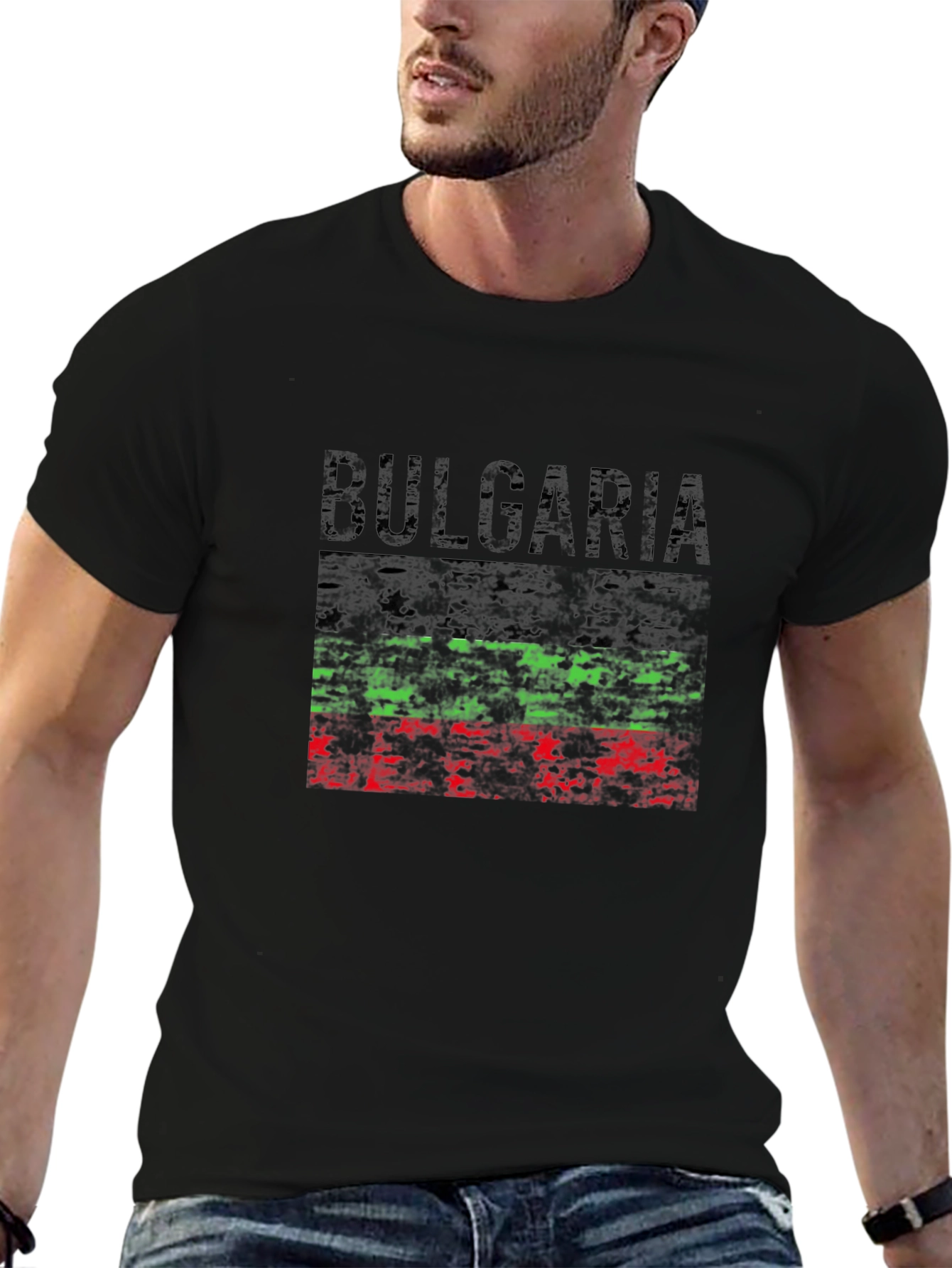 Bulgaria Flag T-Shirt - Distressed Graphic Tee