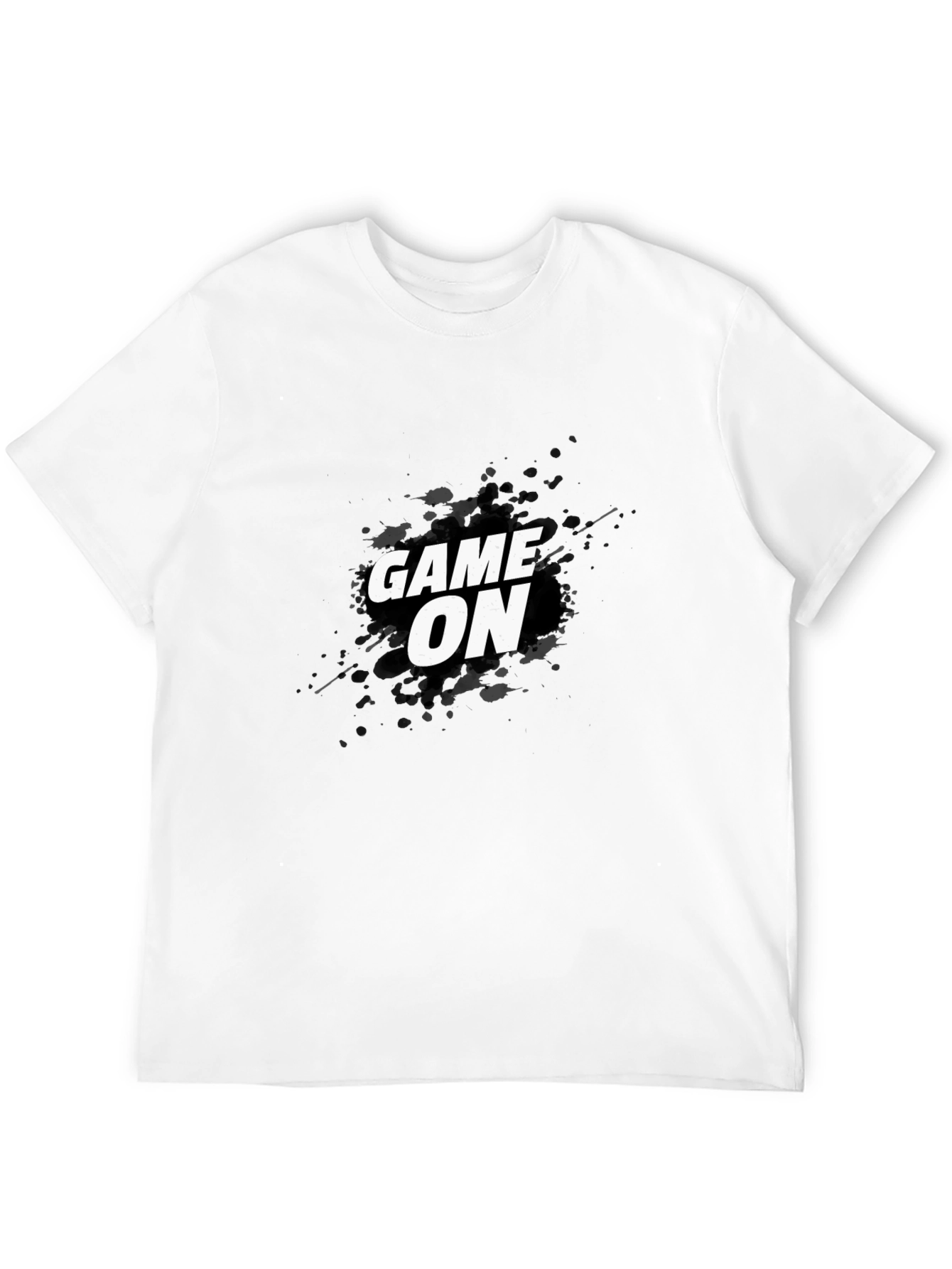 Game On Black T-Shirt