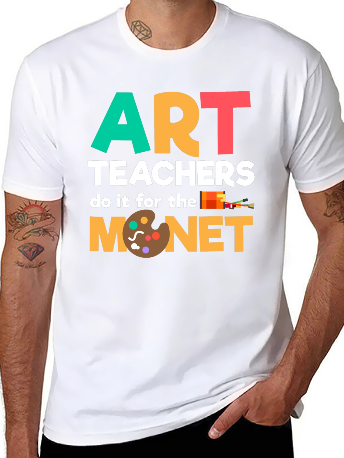 Art Teachers Do It For The Monet T-Shirt