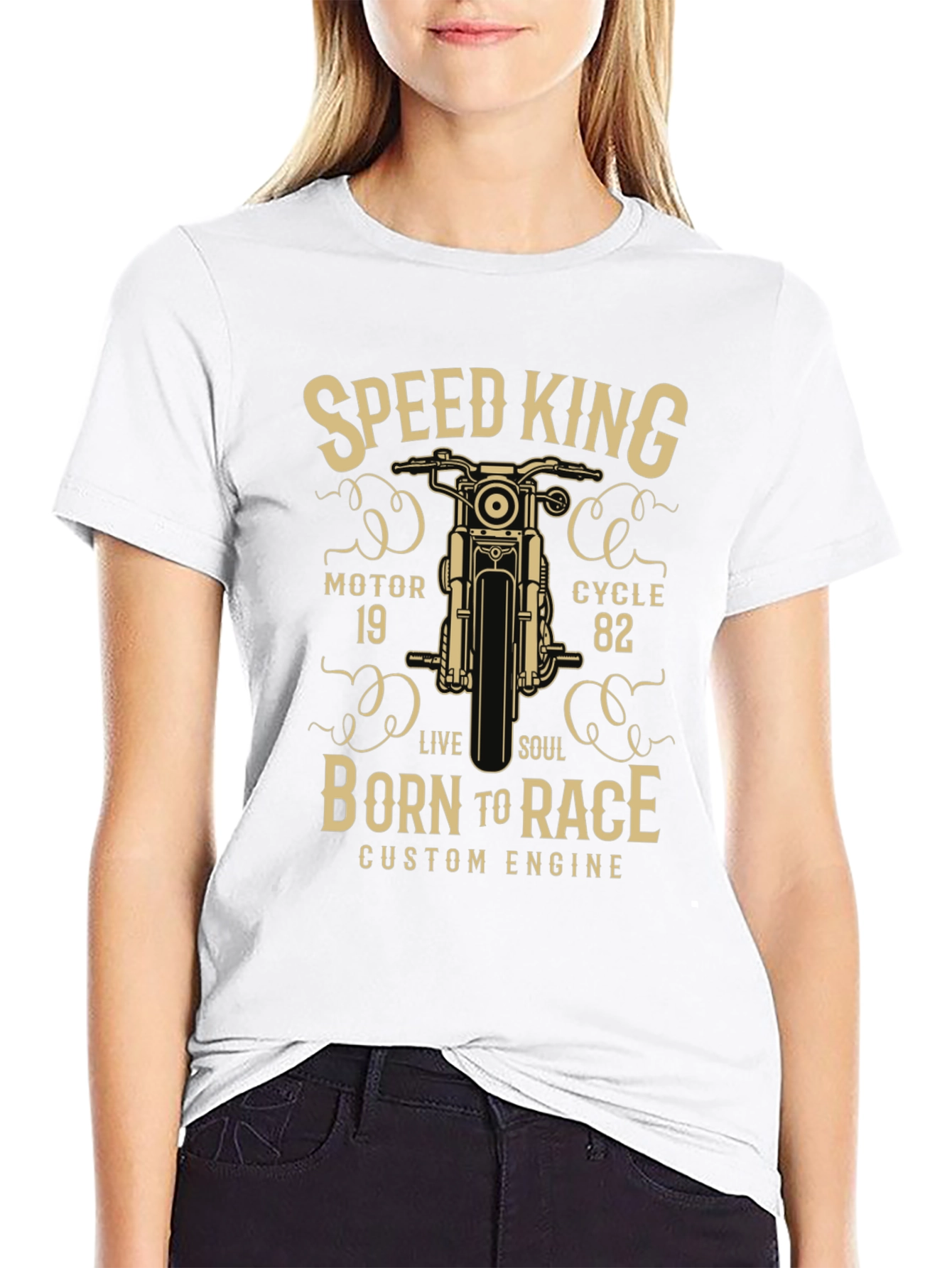 Speed King Motorcycle T-Shirt