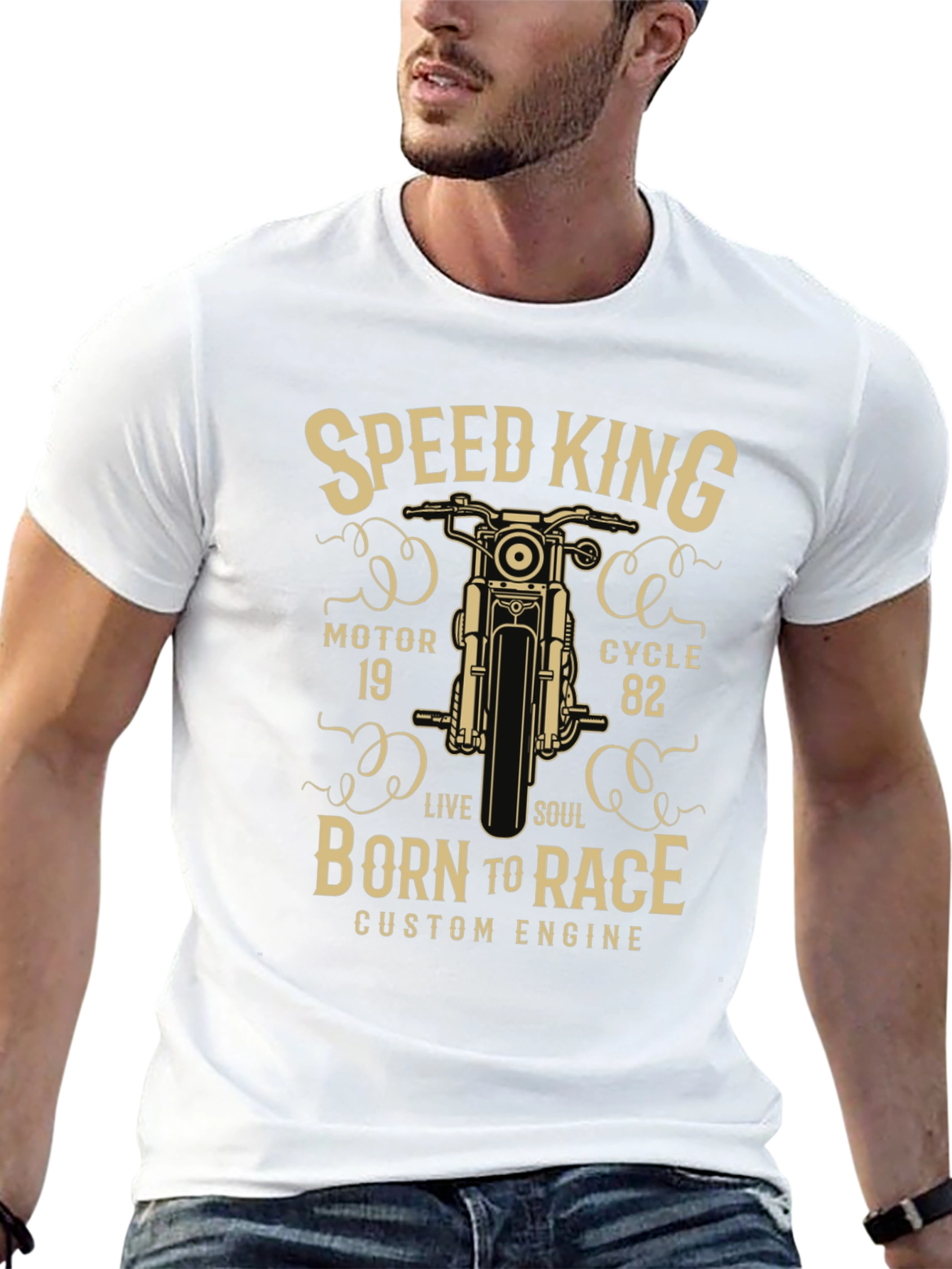 Speed King Motorcycle T-Shirt
