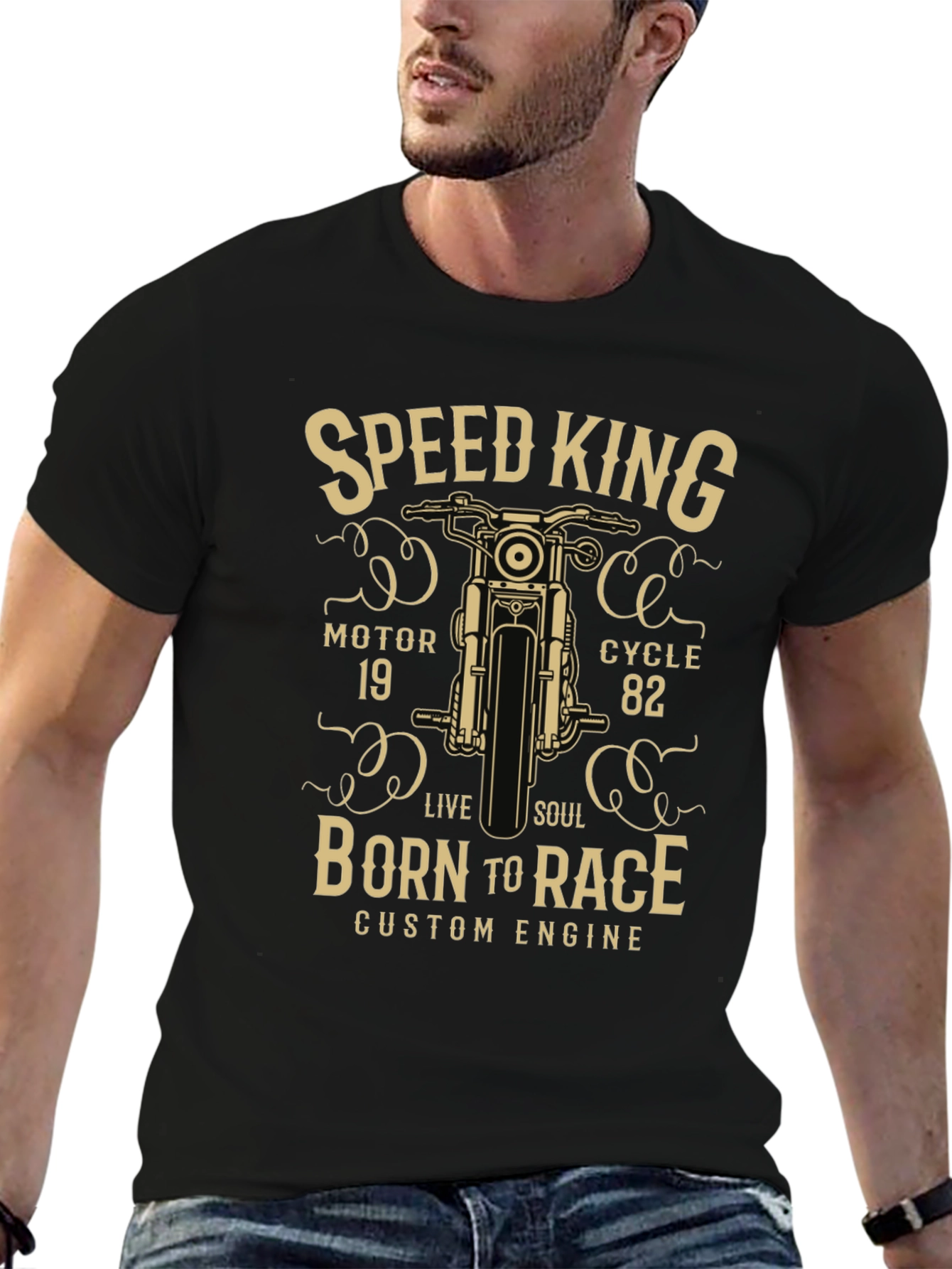 Speed King Motorcycle T-Shirt