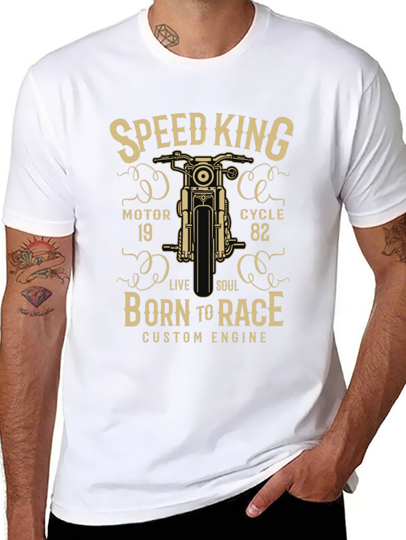 Speed King Motorcycle T-Shirt