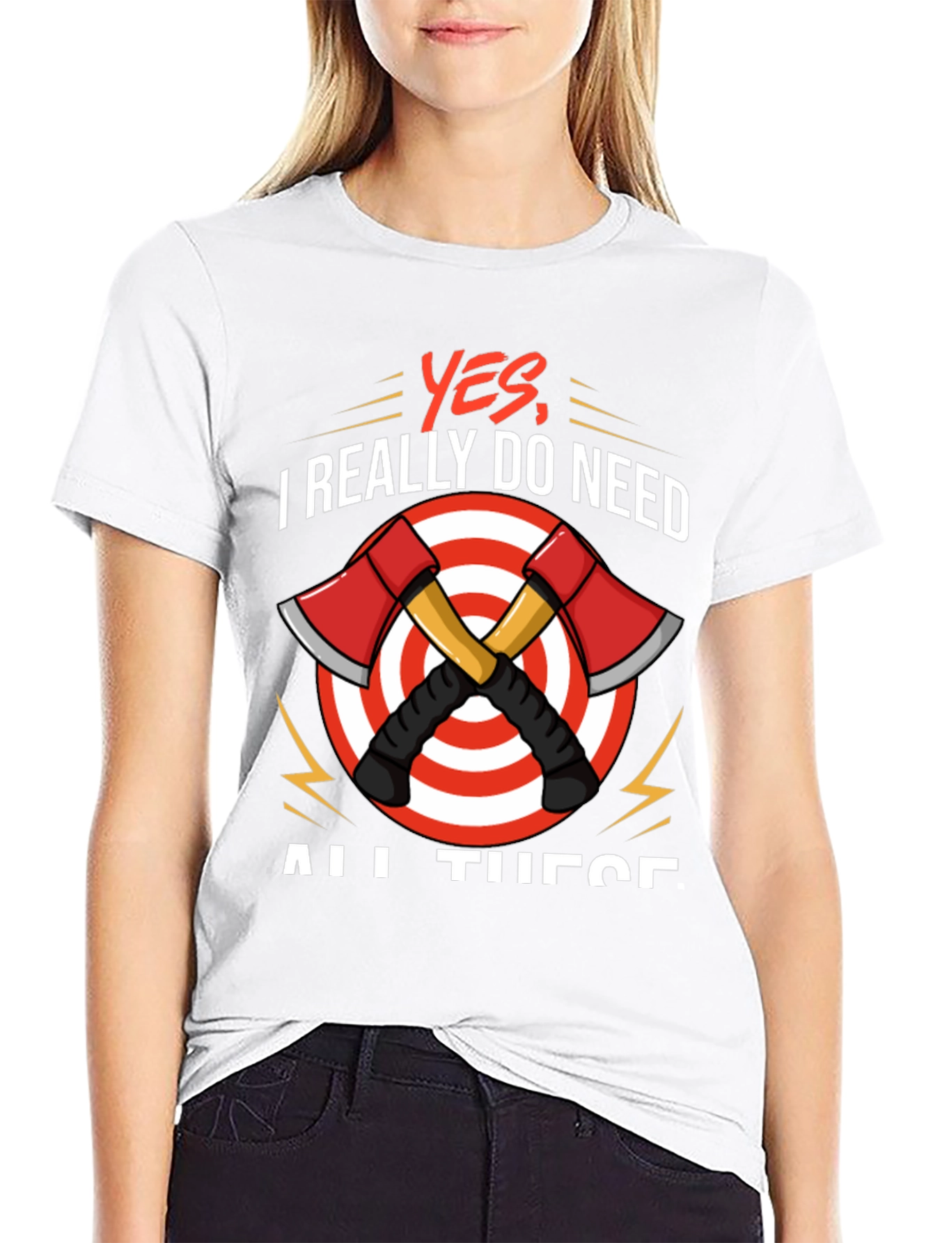 Axe Throwing T-Shirt - Yes I Need All These