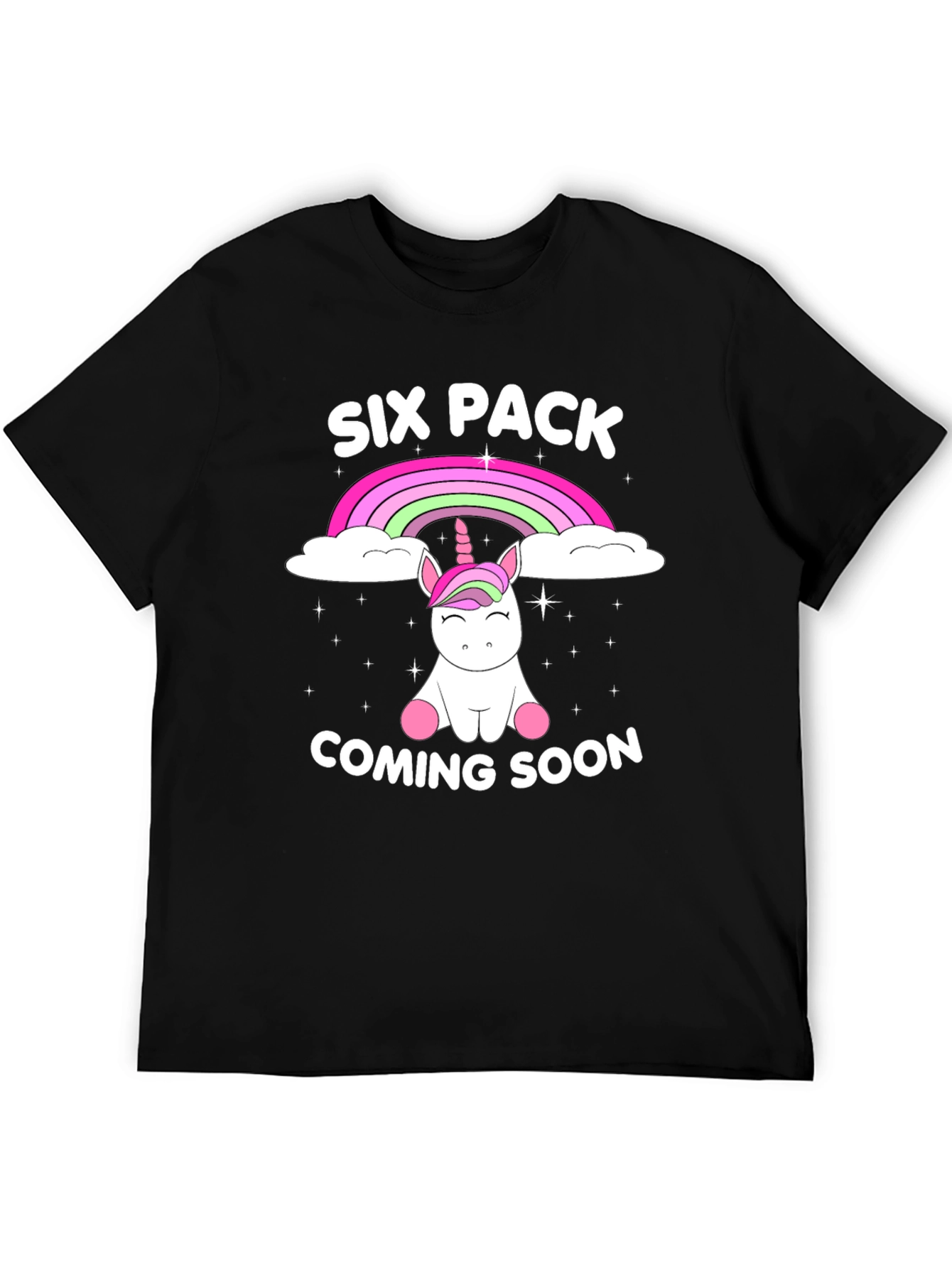 Unicorn Six Pack Coming Soon T-Shirt
