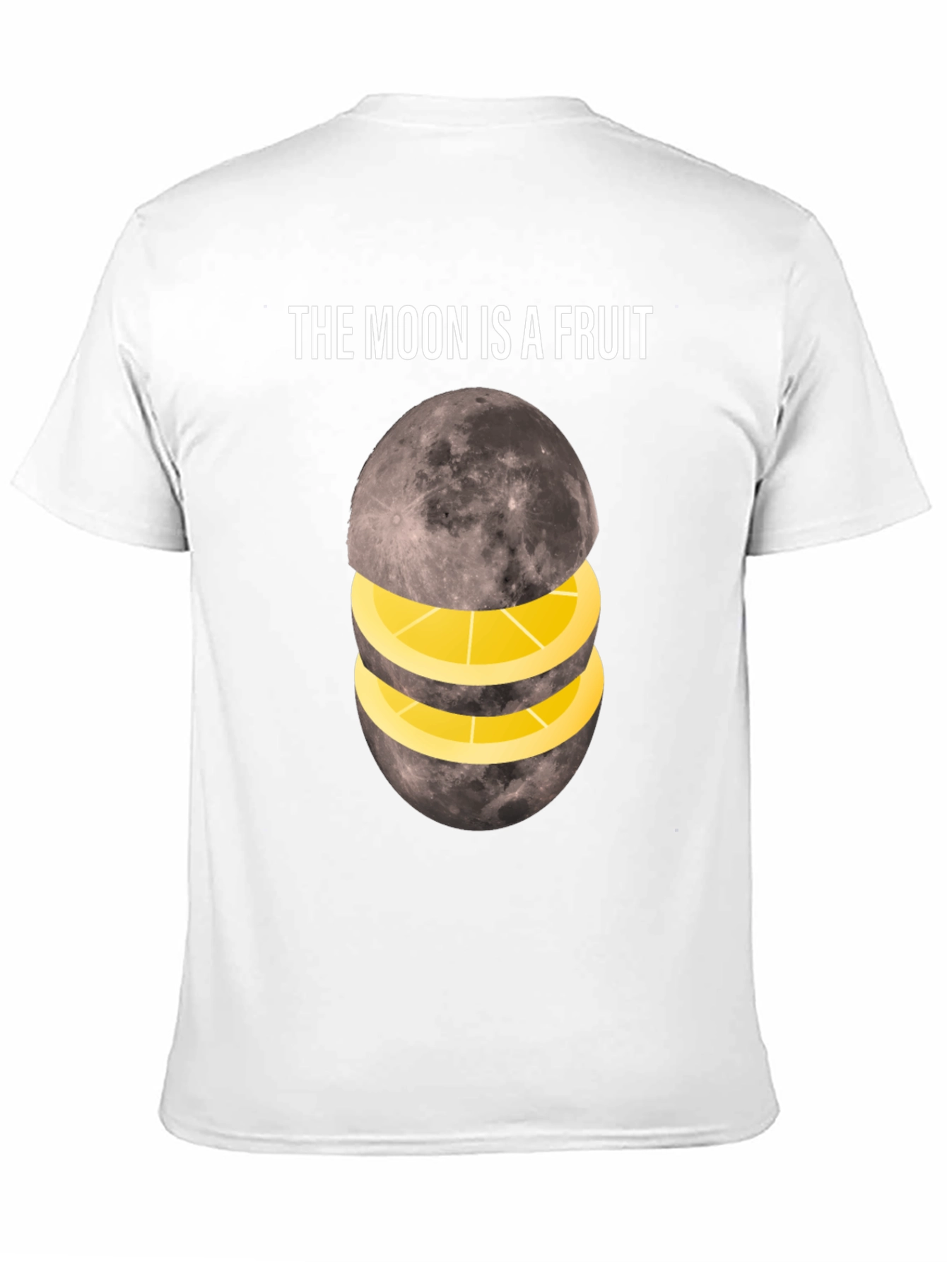Moon Fruit Slice Graphic T-Shirt