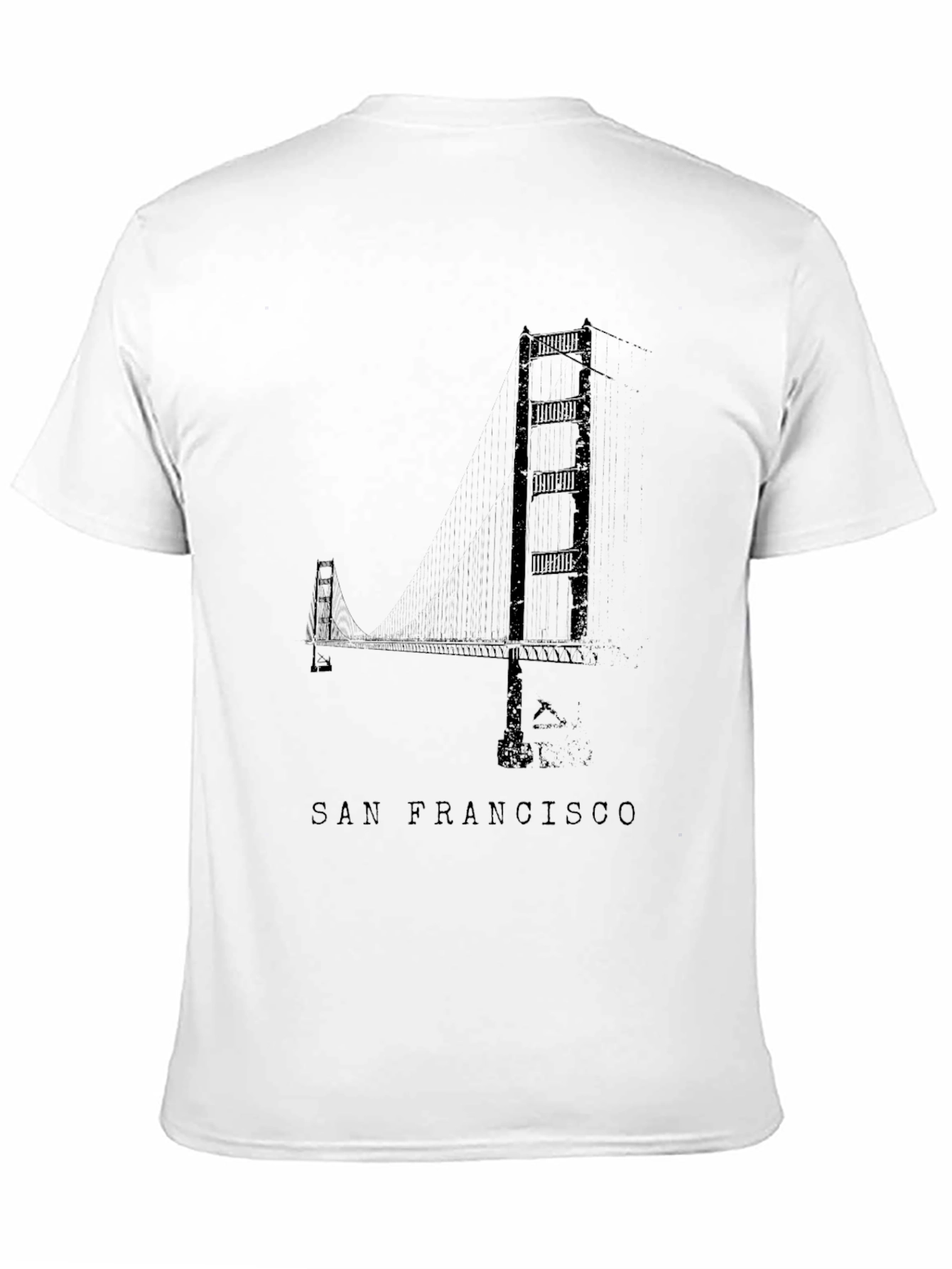 San Francisco Bridge Graphic T-Shirt