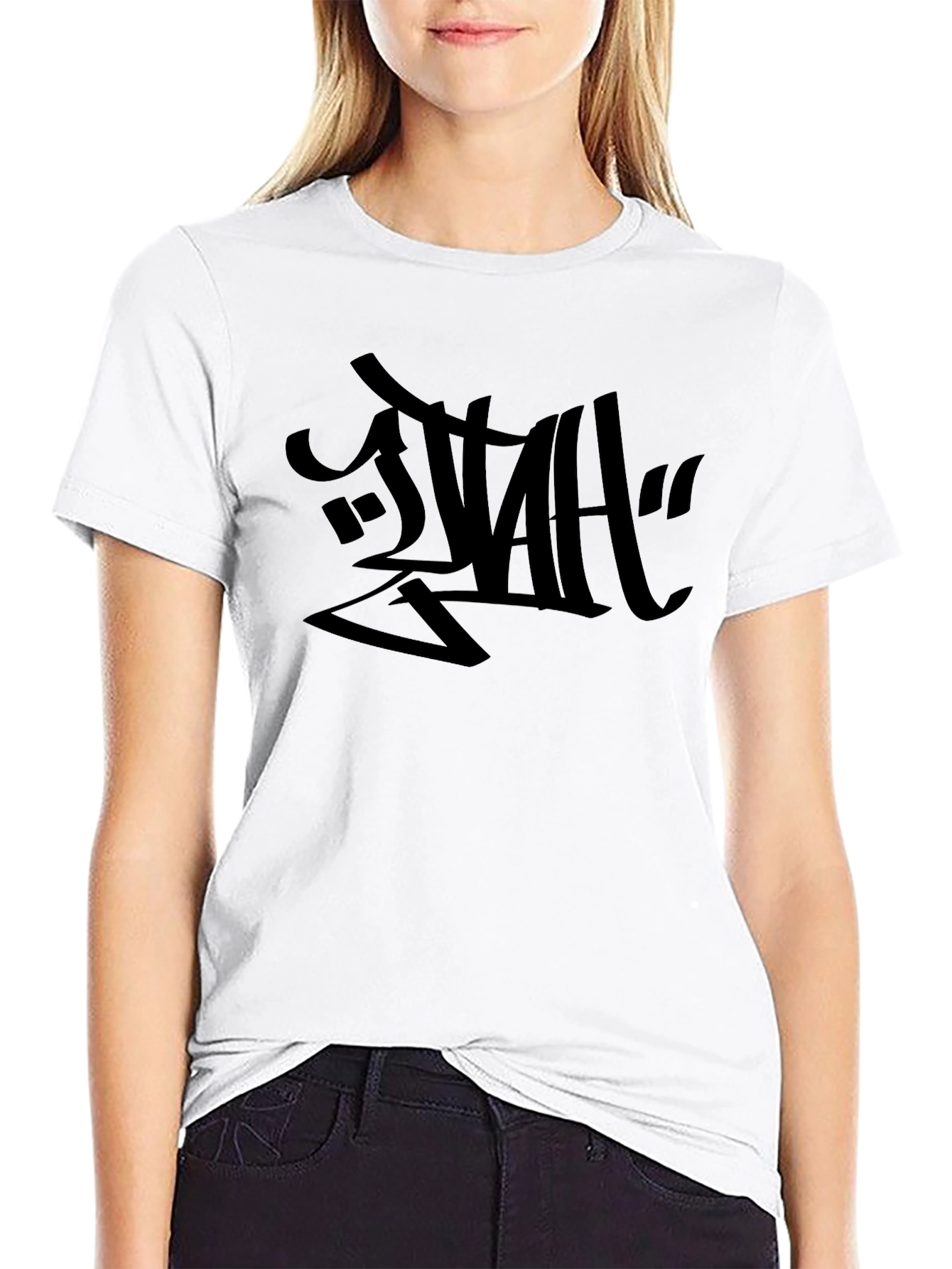 Bold Graphic Black T-Shirt