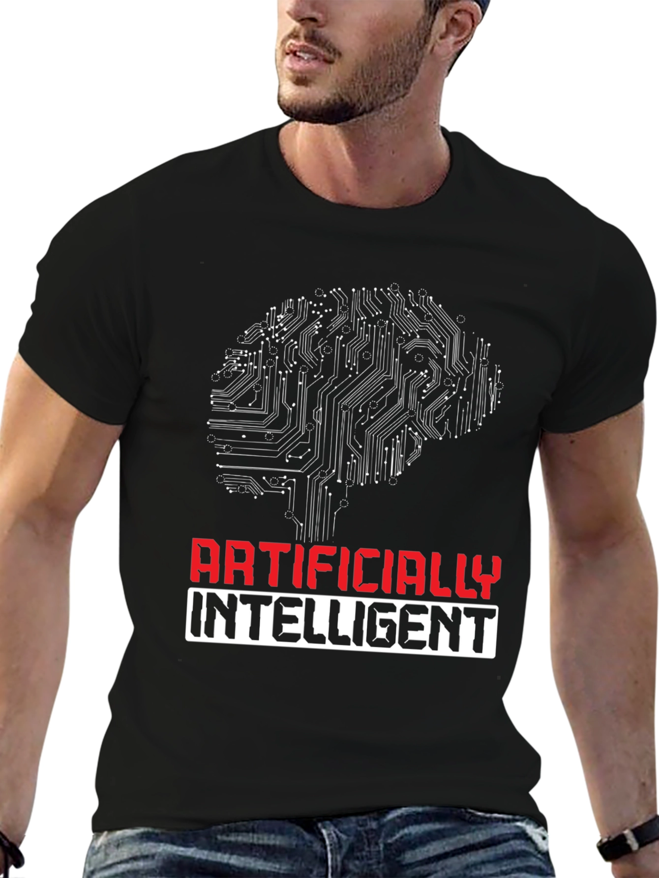 Artificially Intelligent Graphic T-Shirt