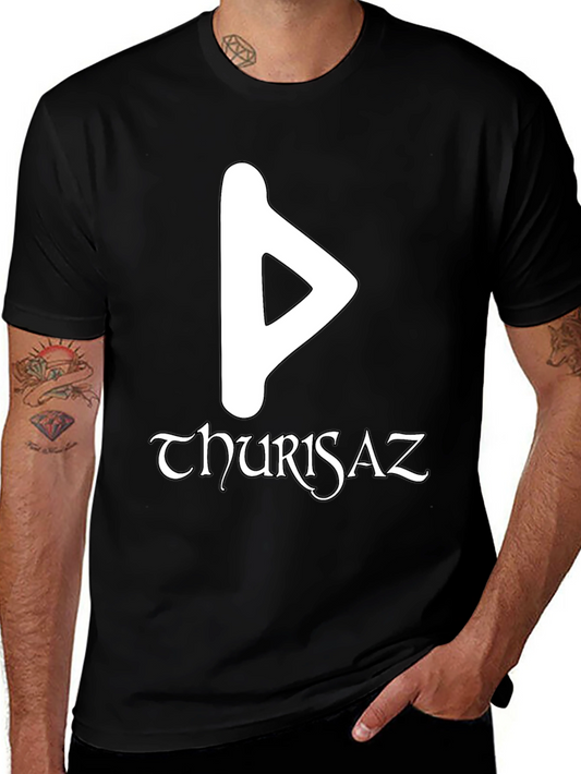 Thurisaz Rune T-Shirt - Viking Norse Mythology