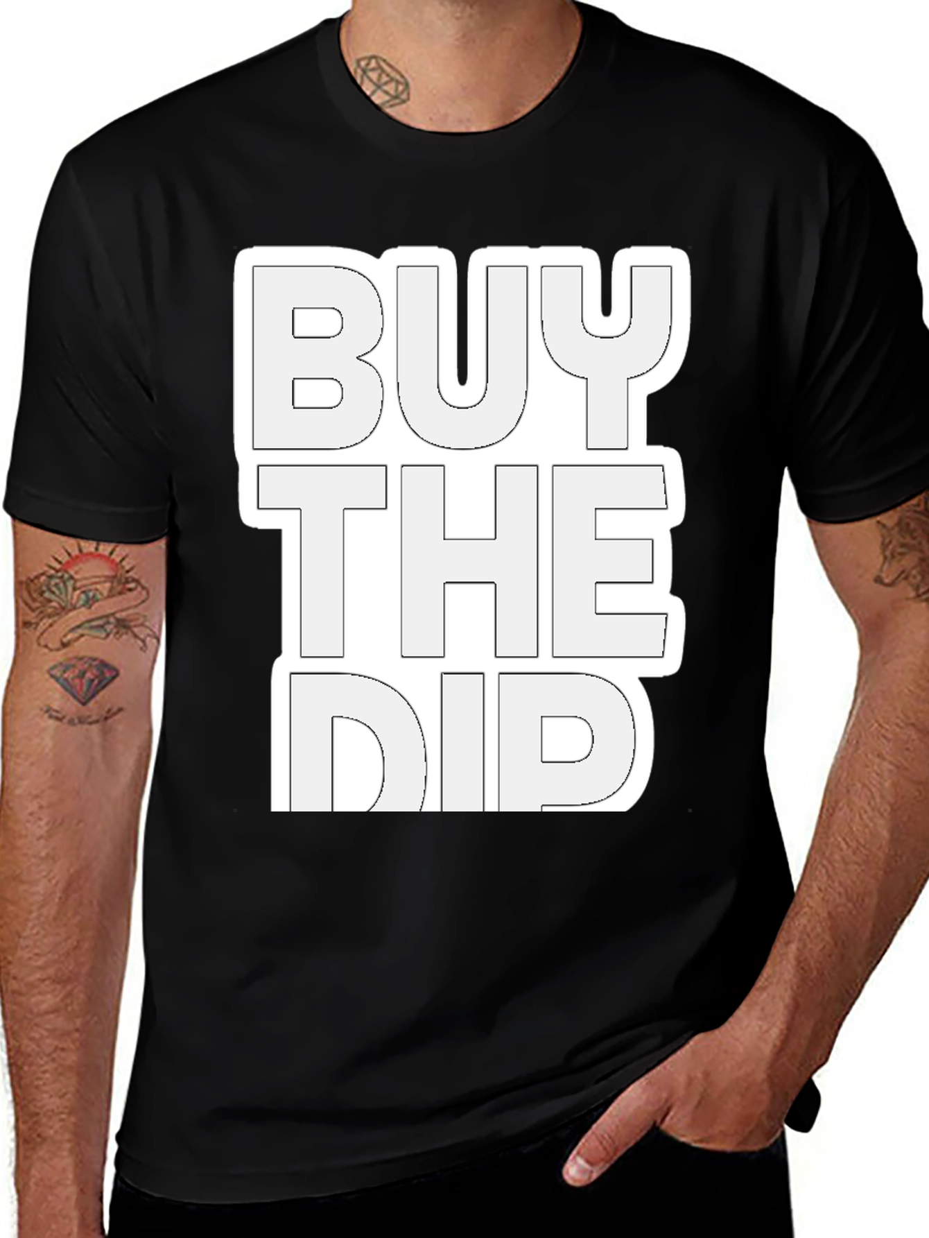 Buy The Dip Black T-Shirt