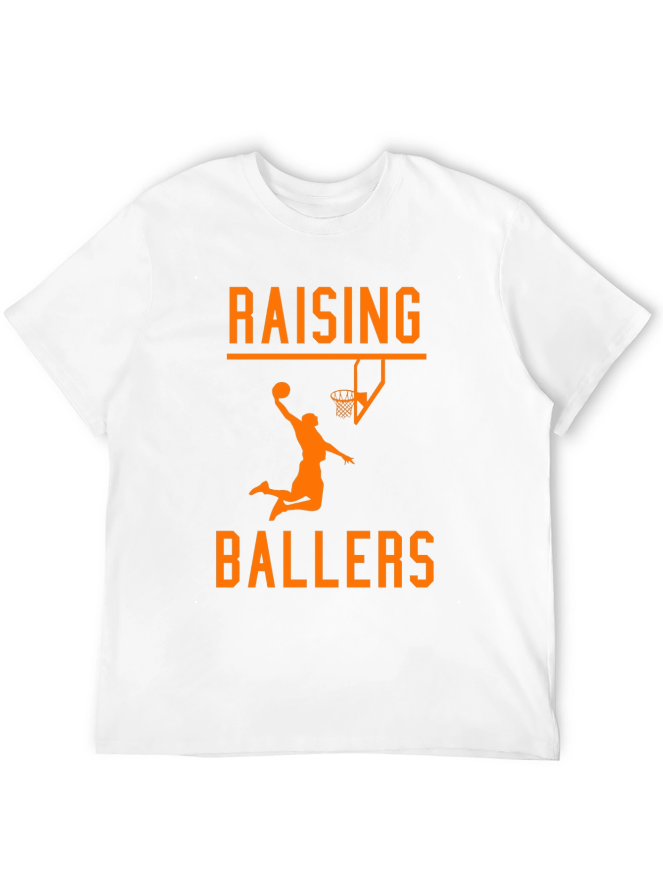 Raising Ballers Graphic Tee - Basketball Lovers T-Shirt