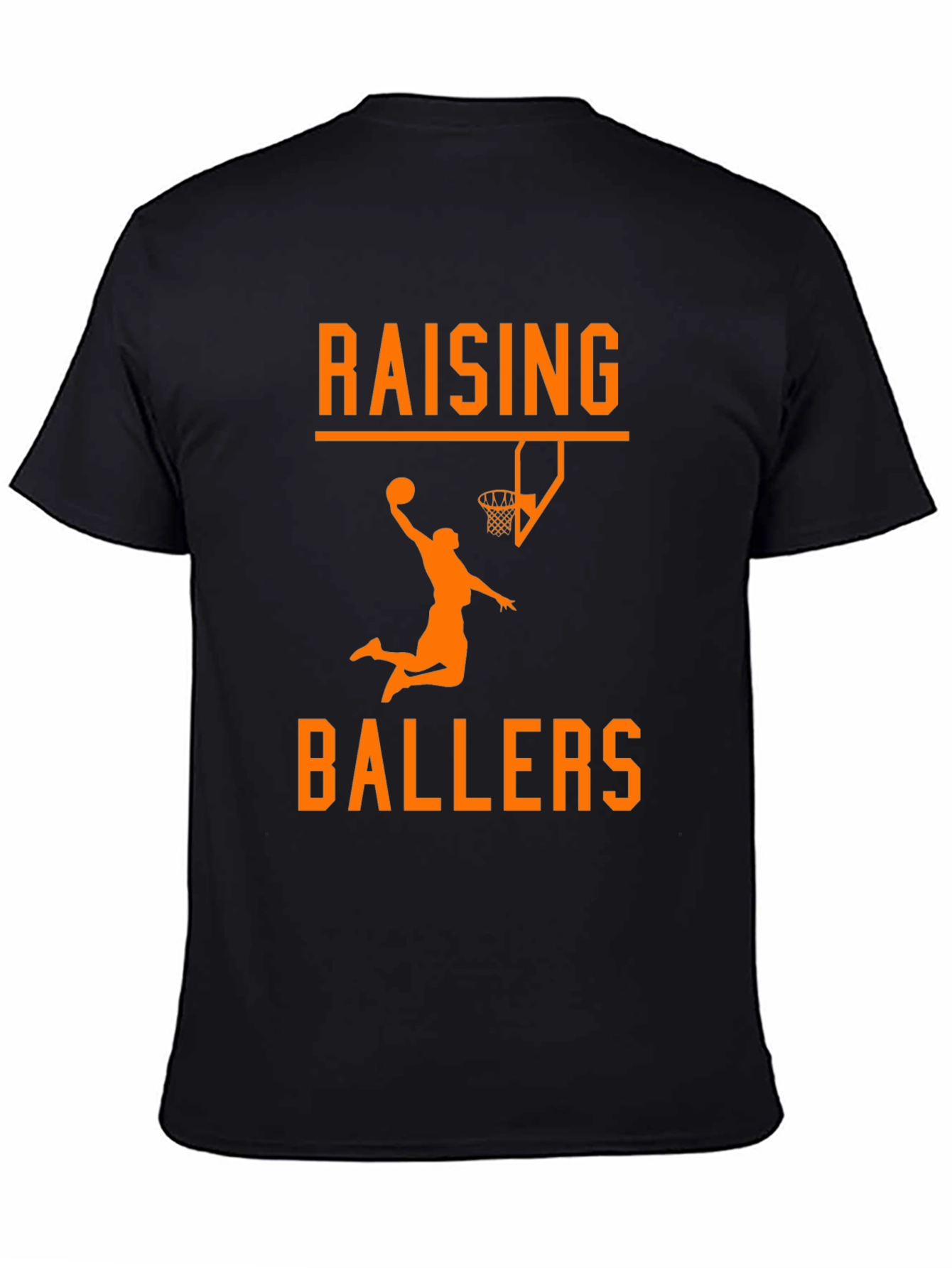 Raising Ballers Graphic Tee - Basketball Lovers T-Shirt