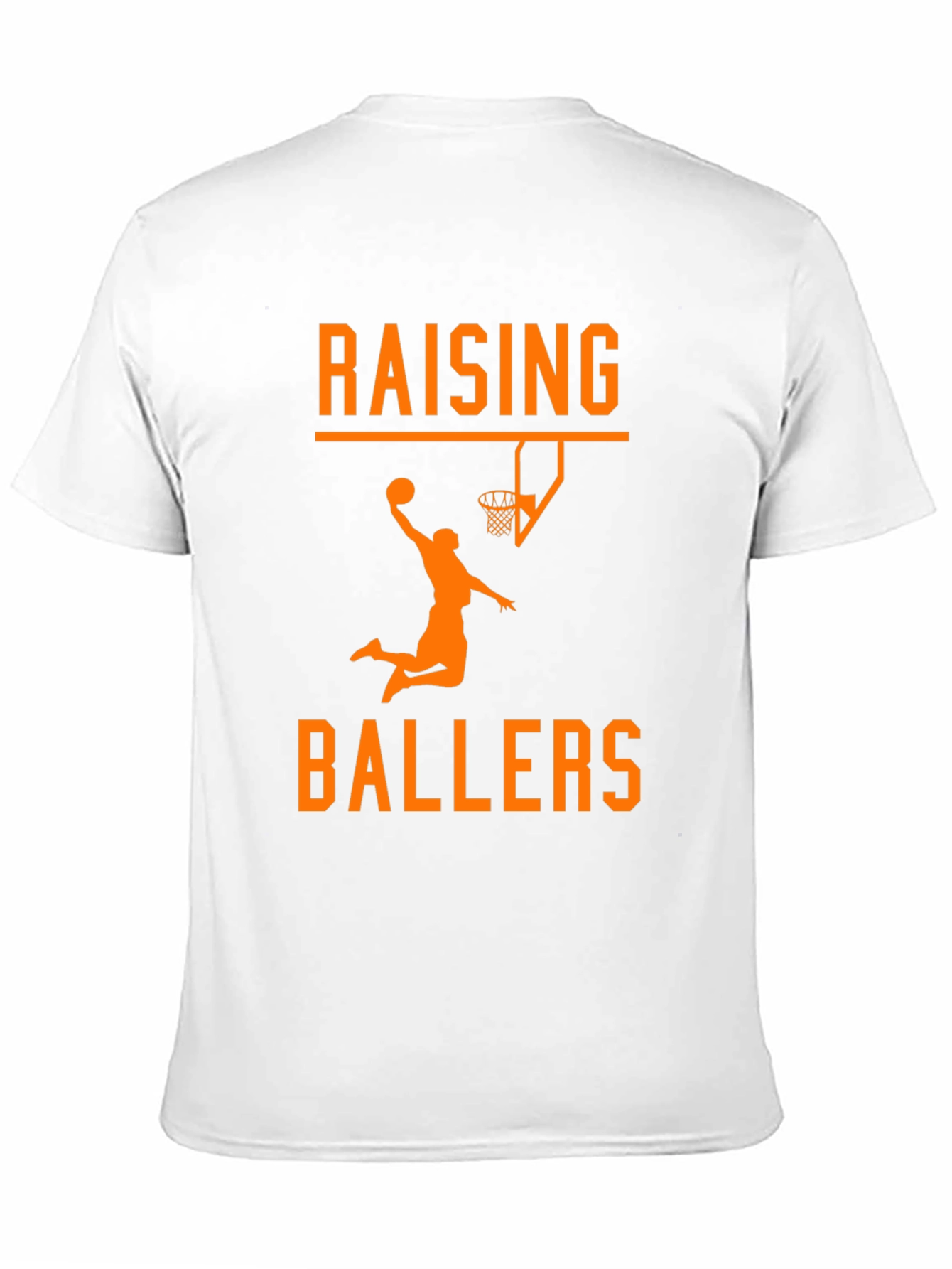 Raising Ballers Graphic Tee - Basketball Lovers T-Shirt