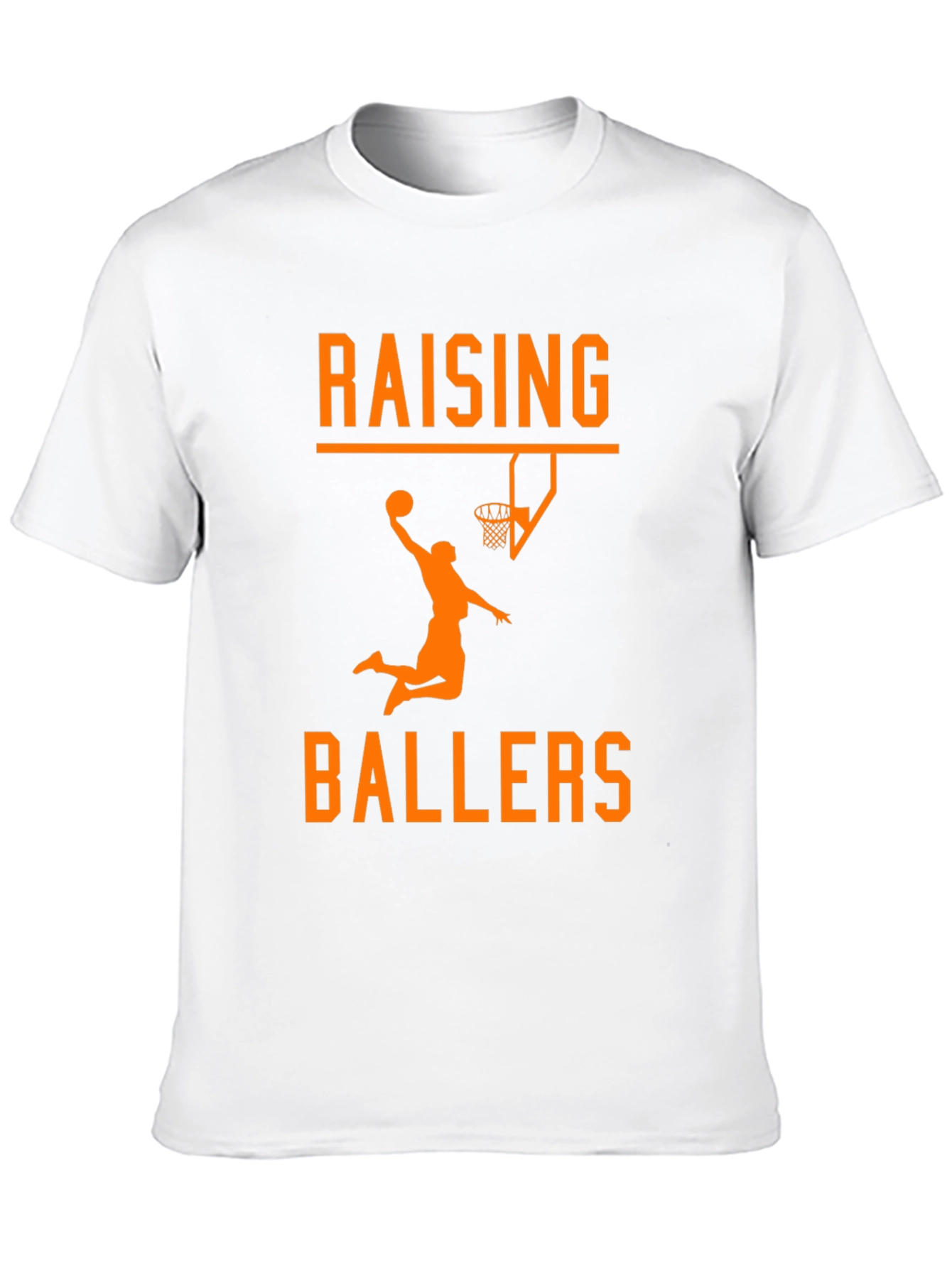 Raising Ballers Graphic Tee - Basketball Lovers T-Shirt