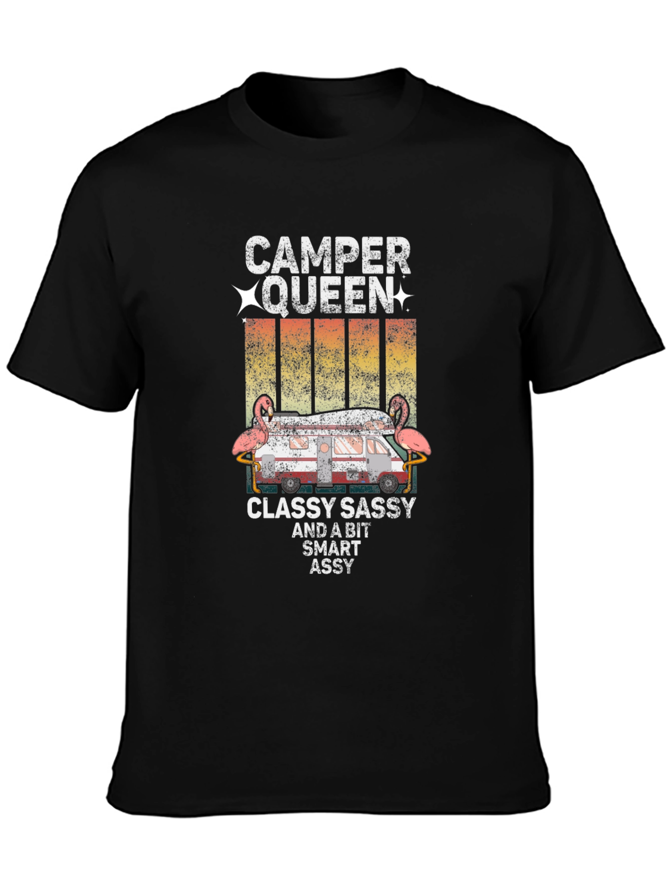 Camper Queen T-Shirt - Classy Sassy Smart Assy