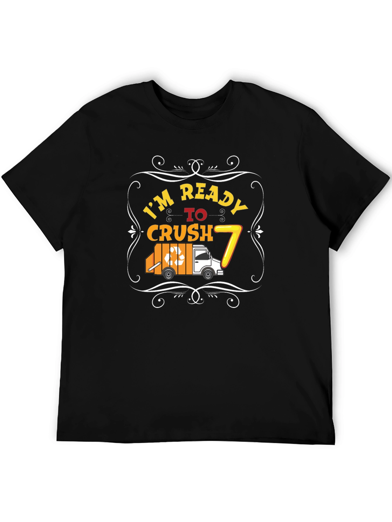 Ready to Crush 7th Birthday T-Shirt