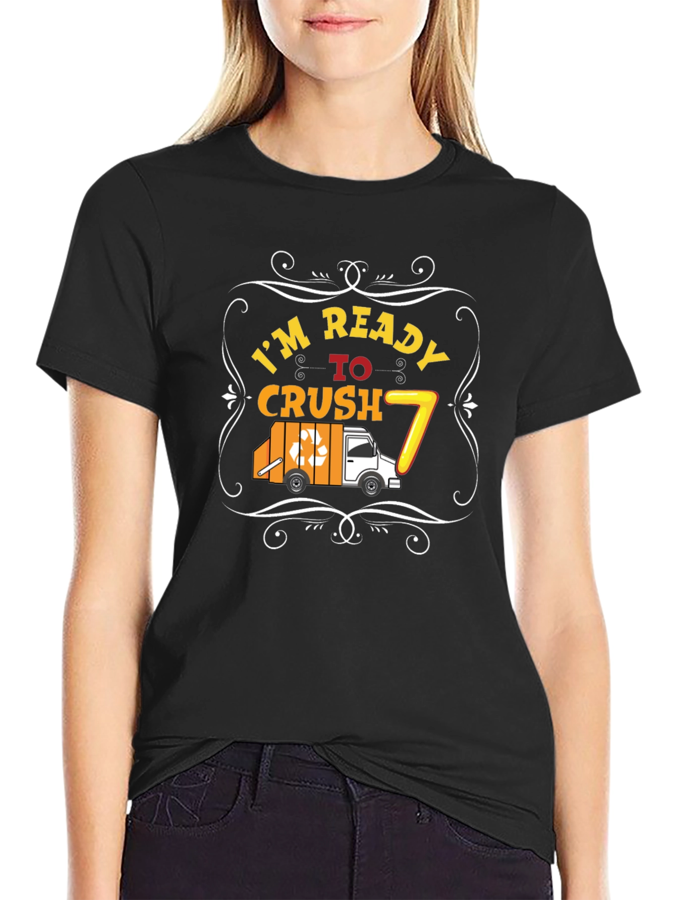 Ready to Crush 7th Birthday T-Shirt