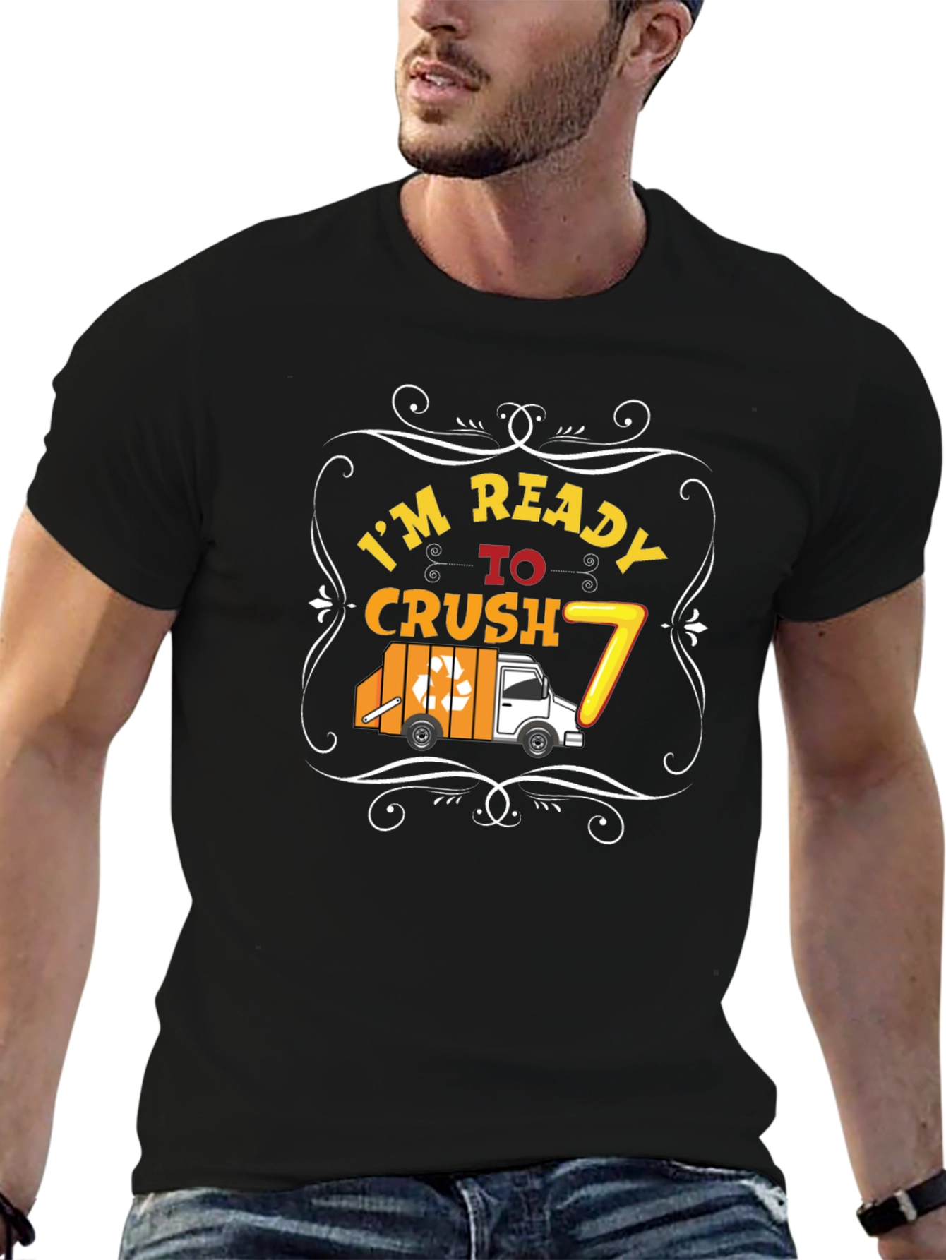 Ready to Crush 7th Birthday T-Shirt