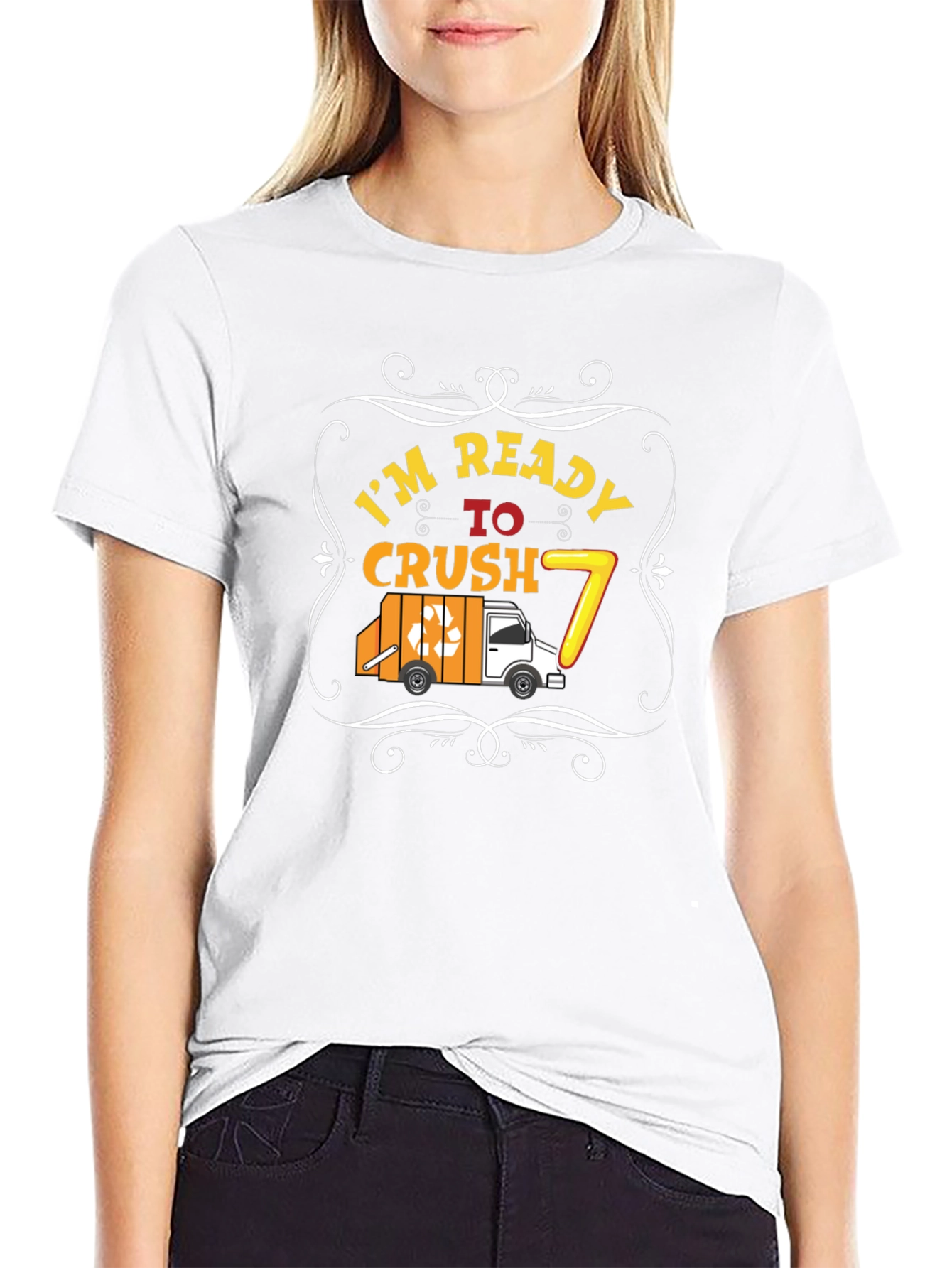 Ready to Crush 7th Birthday T-Shirt