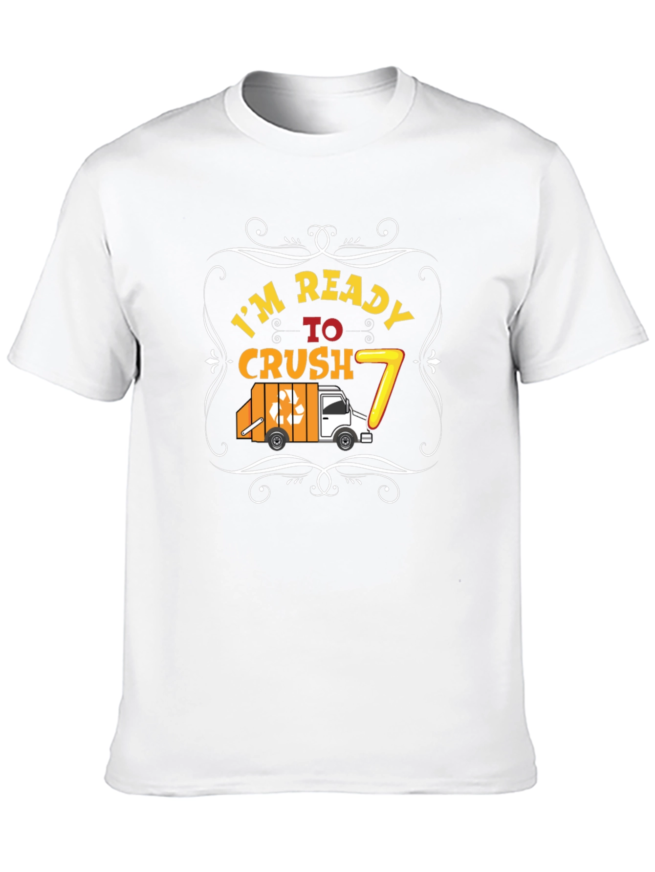 Ready to Crush 7th Birthday T-Shirt