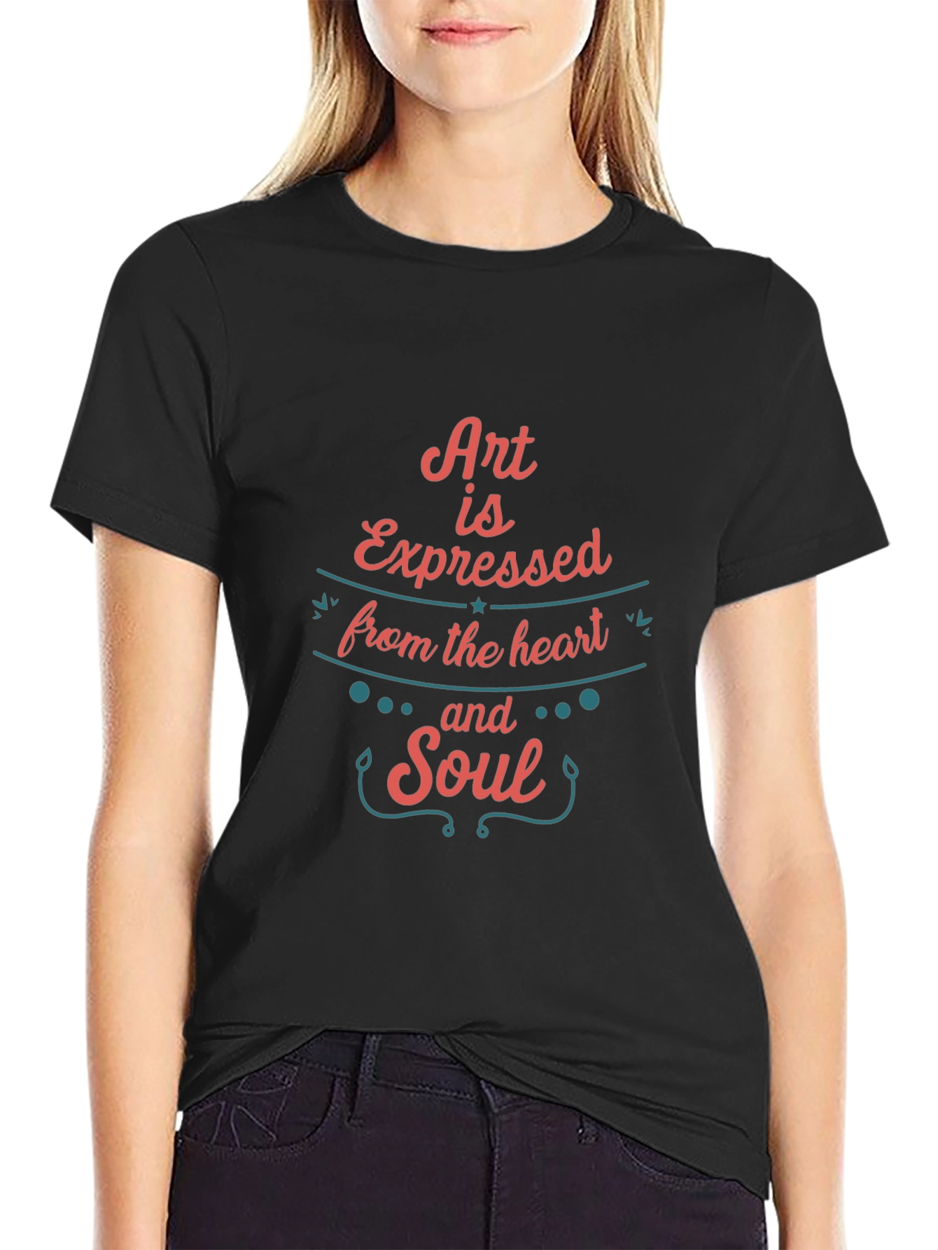 Art is Expressed T-Shirt - Comfort & Style