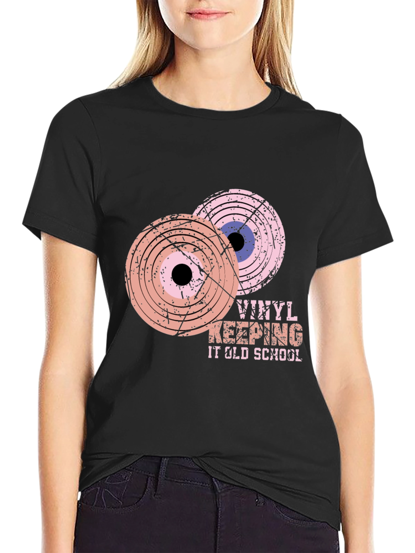 Vinyl Records Old School Style T-Shirt