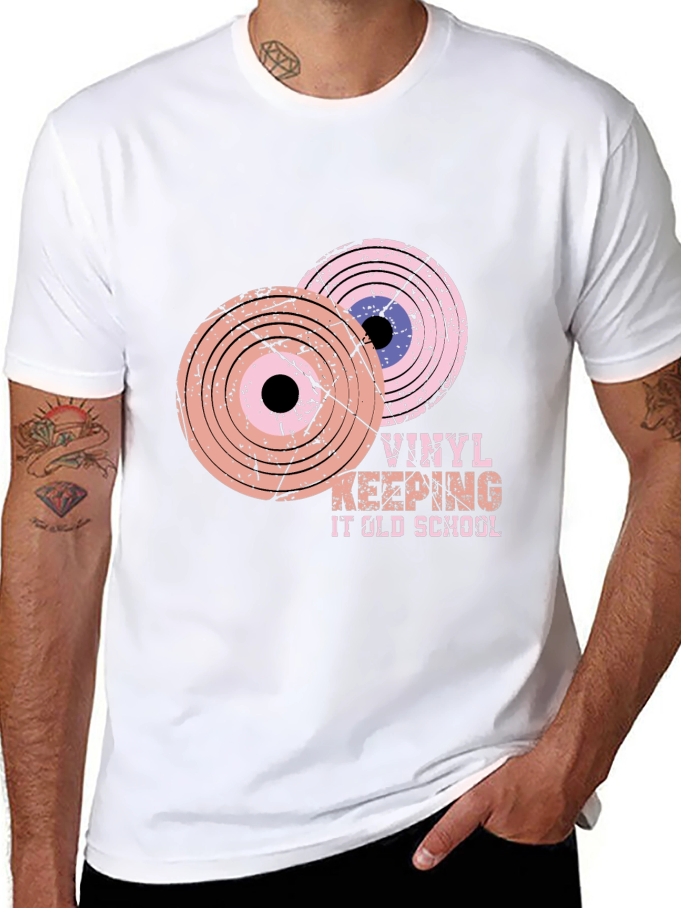 Vinyl Records Old School Style T-Shirt