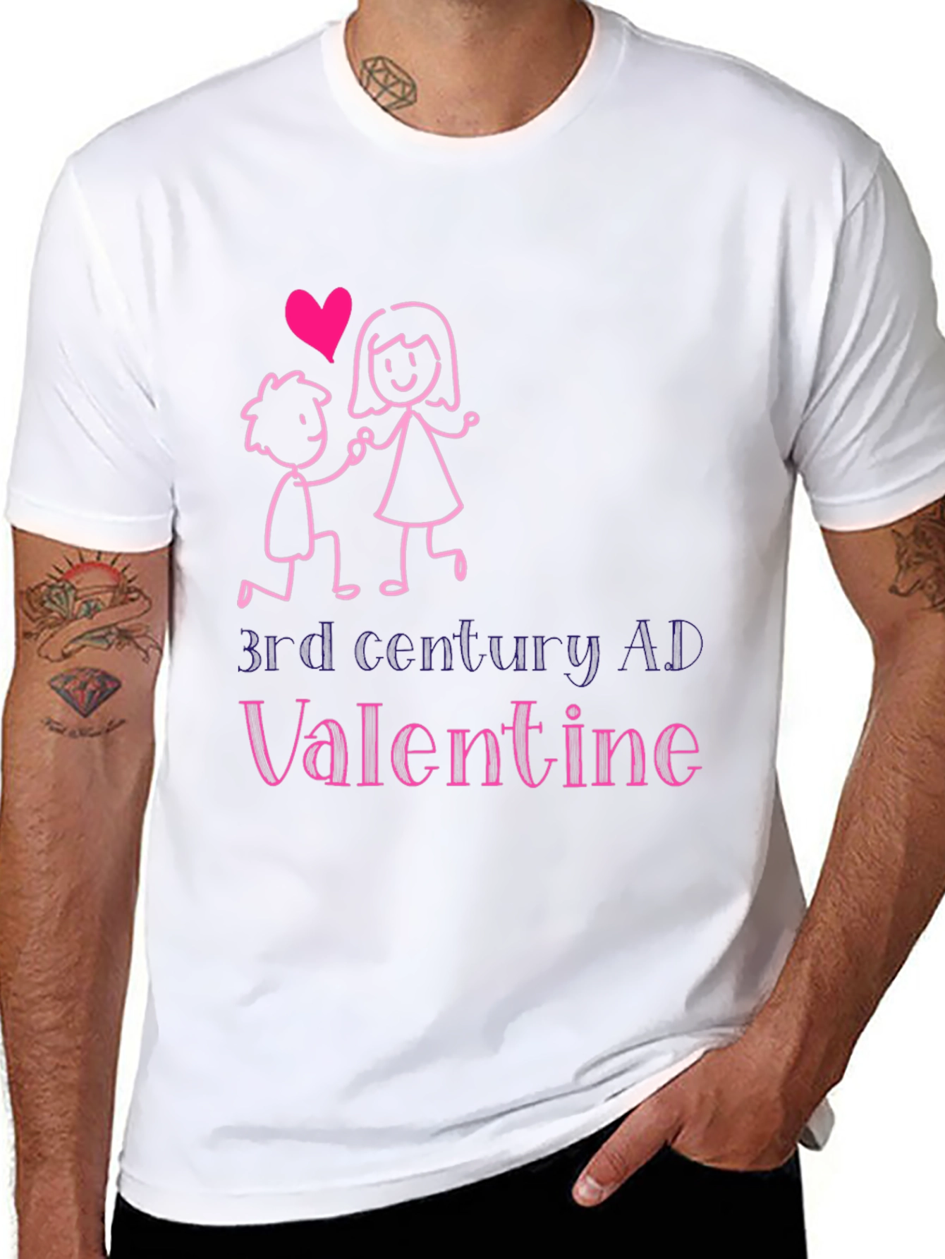 Romantic 3rd Century Valentine Graphic Tee