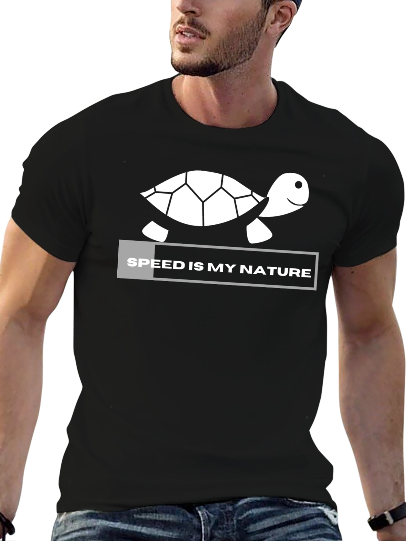 Speed Is My Nature Turtle Graphic Tee