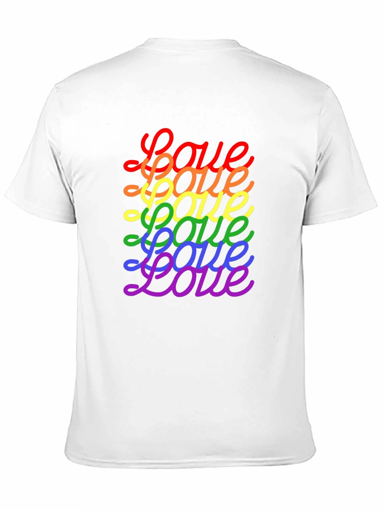 Love Rainbow Pride T-Shirt - Stylish Graphic Tee