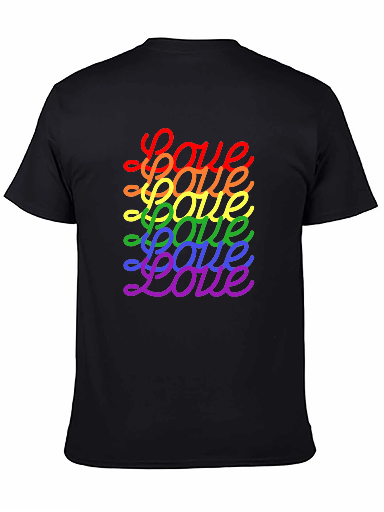 Love Rainbow Pride T-Shirt - Stylish Graphic Tee