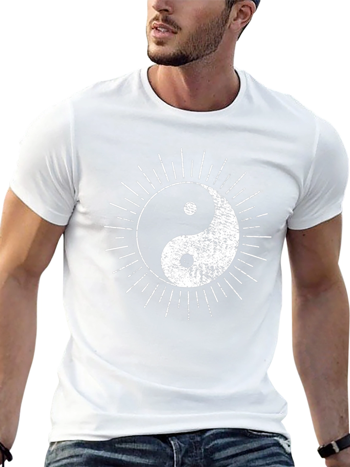 Yin Yang Symbol T-Shirt - Graphic Tee