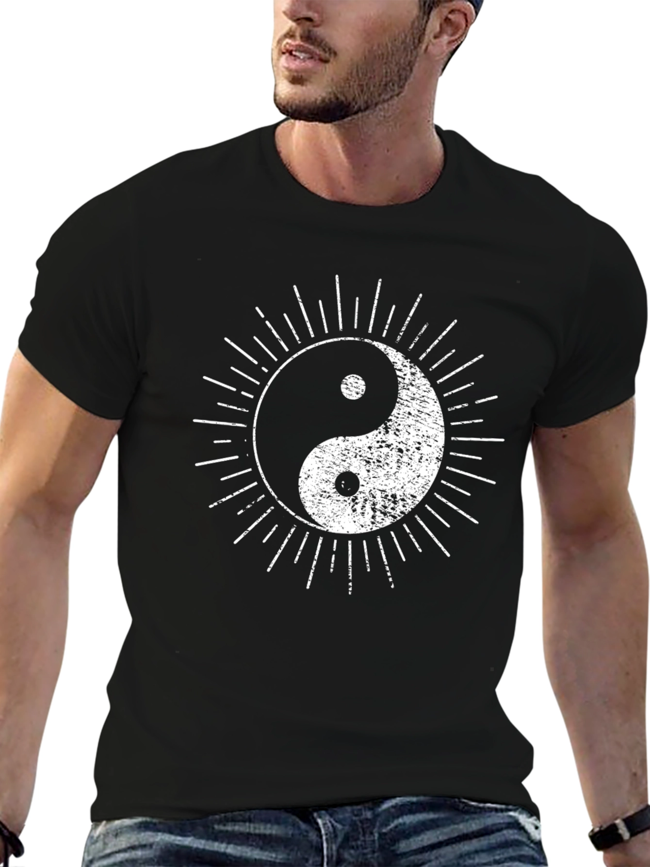 Yin Yang Symbol T-Shirt - Graphic Tee