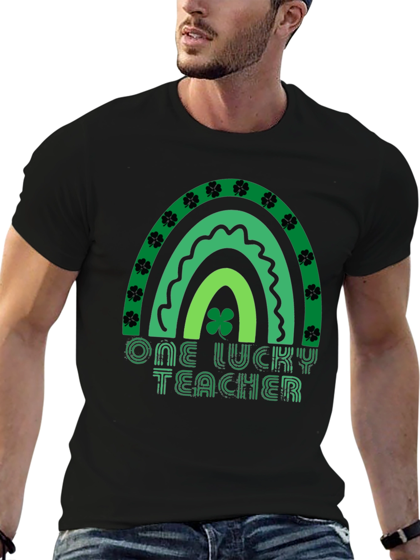 One Lucky Teacher St. Patricks Day T-Shirt