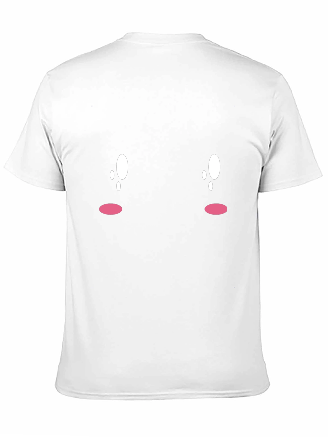 Cute Expression Black Tee - Soft & Comfortable
