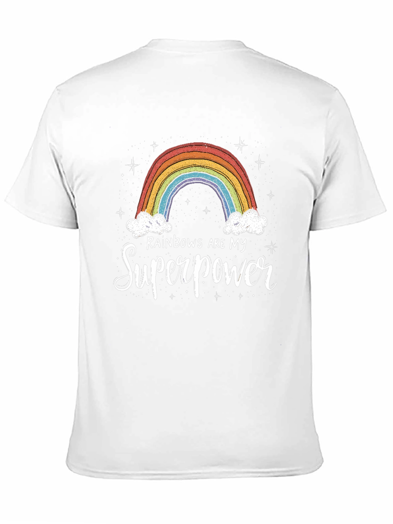 Rainbows Are My Superpower Black T-Shirt