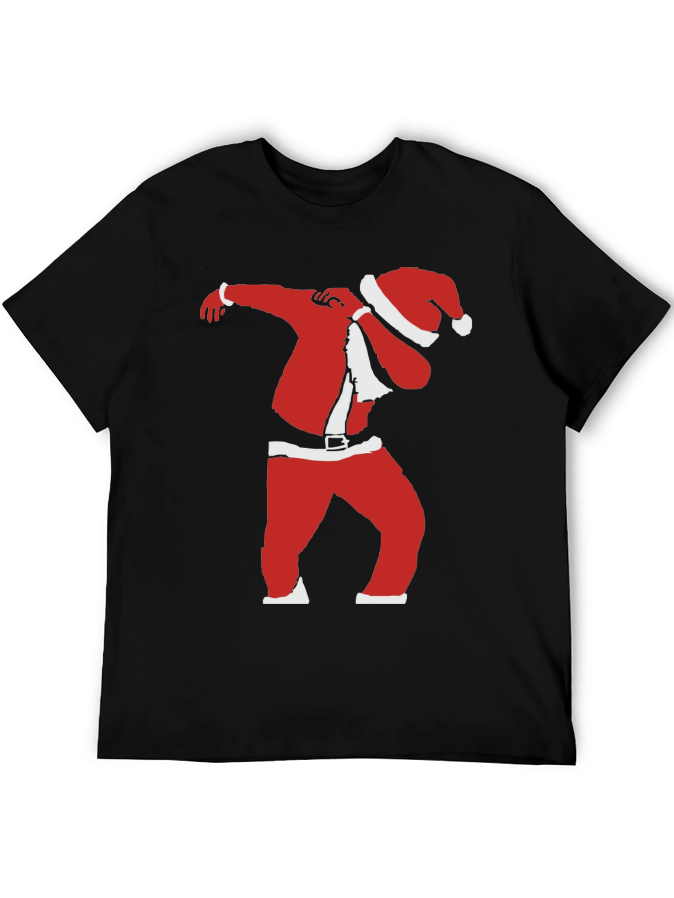 Dabbing Santa T-Shirt - Festive Fun Apparel