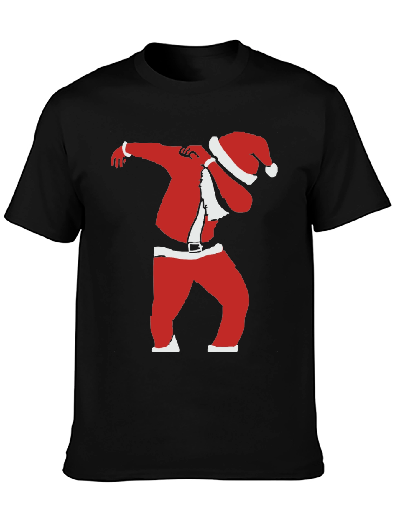 Dabbing Santa T-Shirt - Festive Fun Apparel