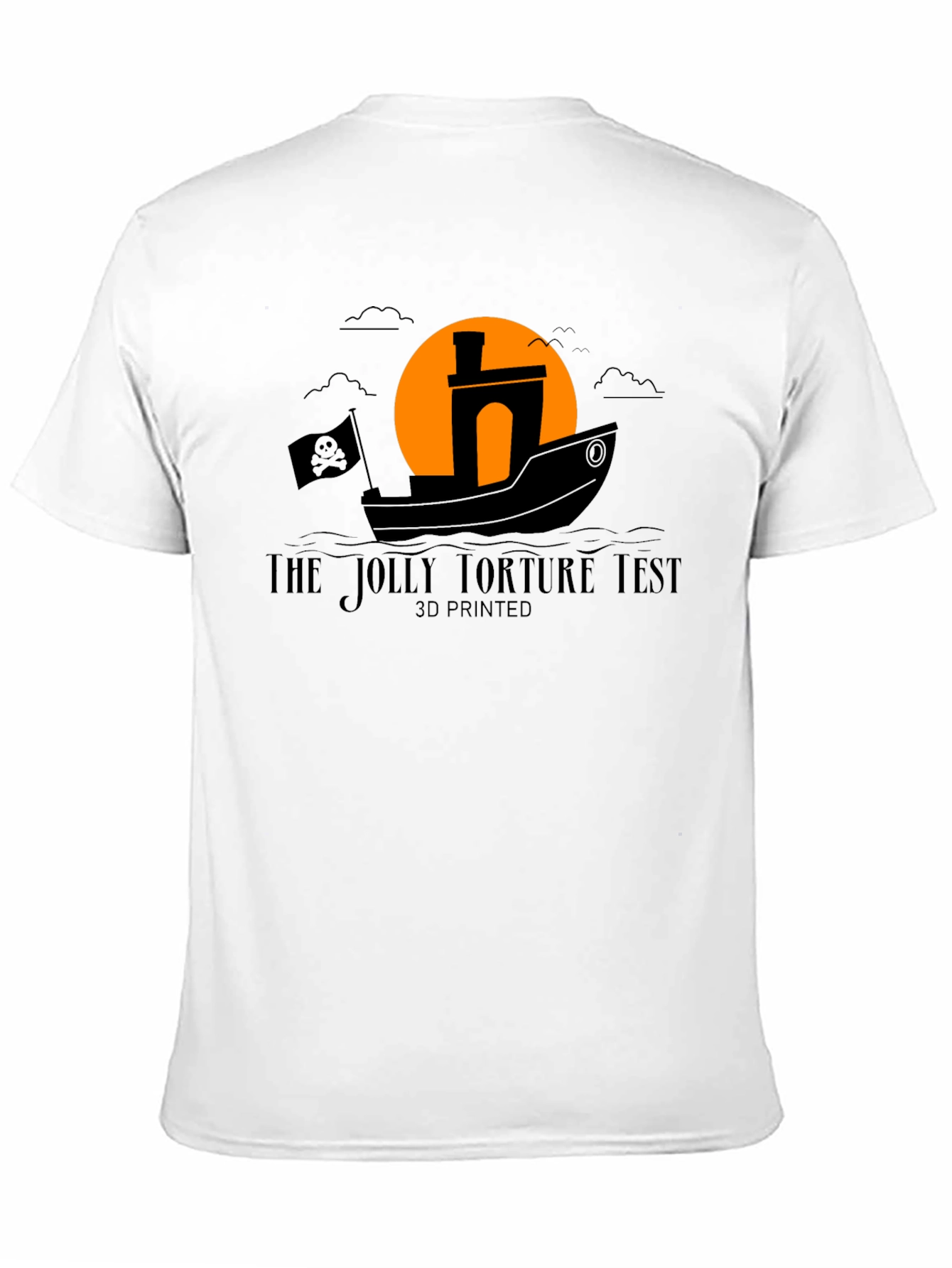 Jolly Torture Test 3D Printed T-Shirt