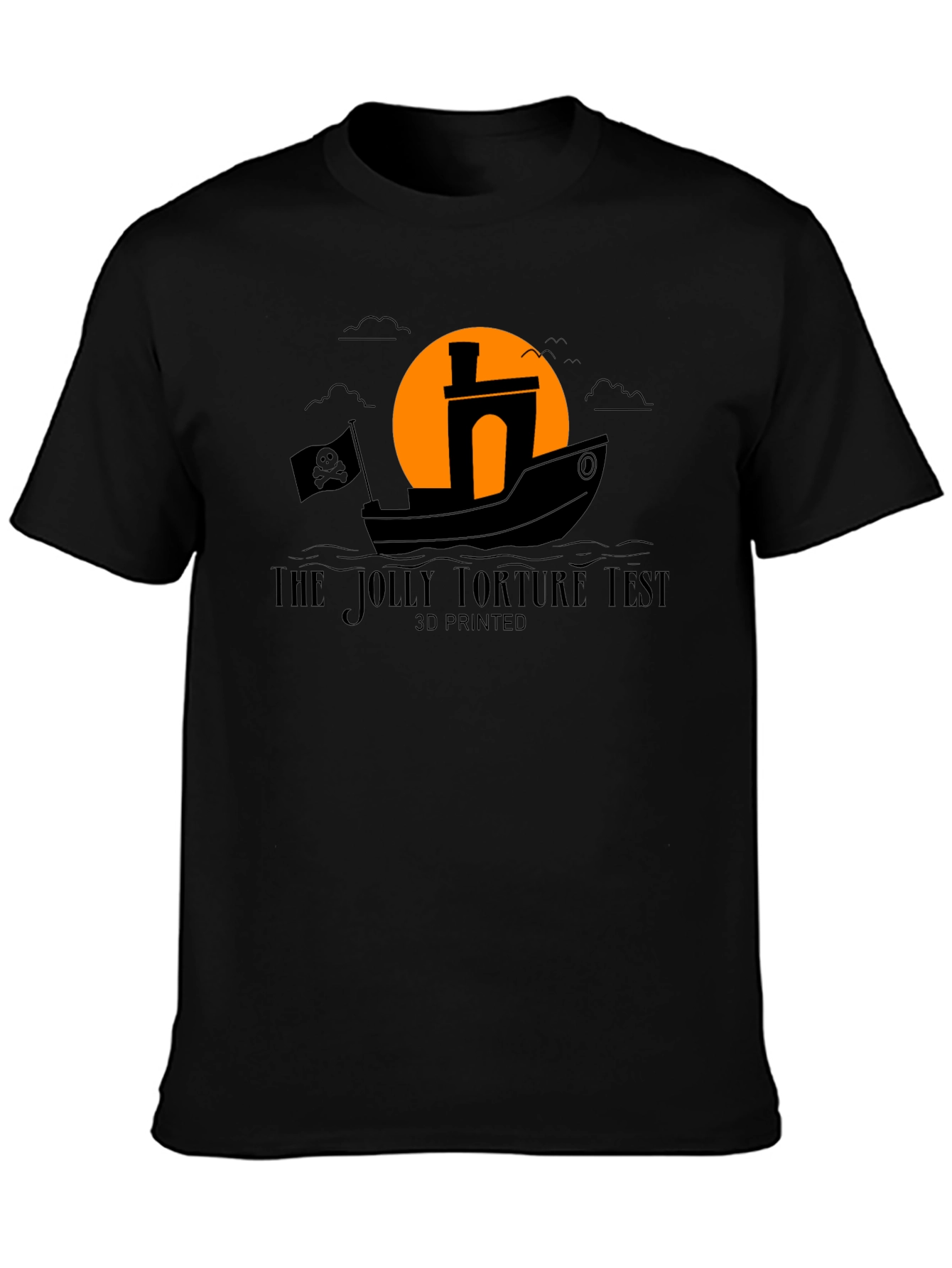 Jolly Torture Test 3D Printed T-Shirt
