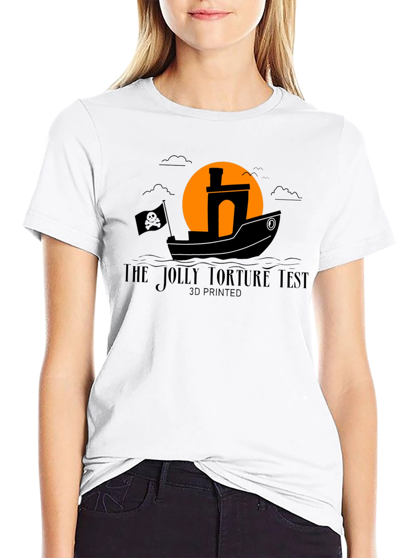 Jolly Torture Test 3D Printed T-Shirt