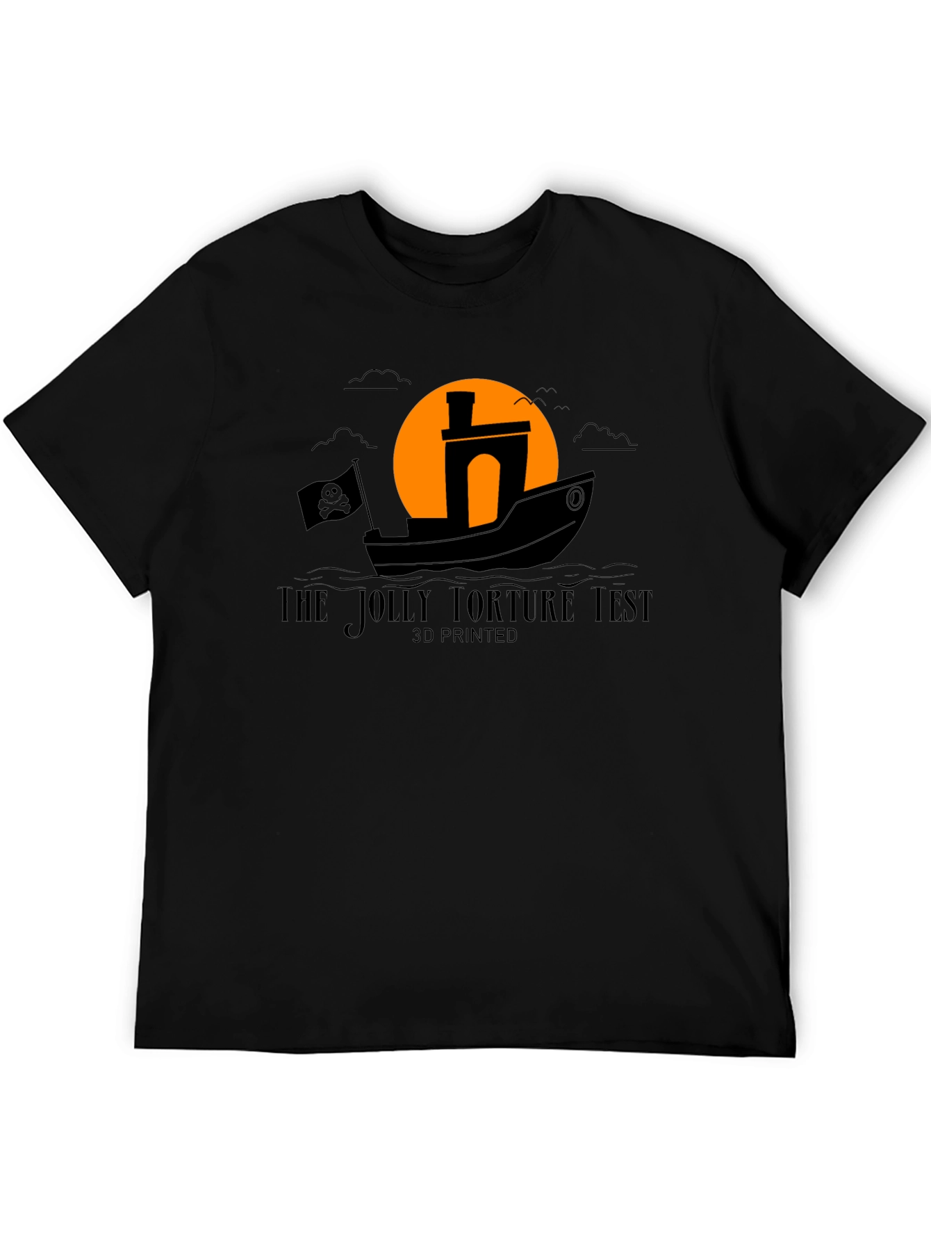 Jolly Torture Test 3D Printed T-Shirt