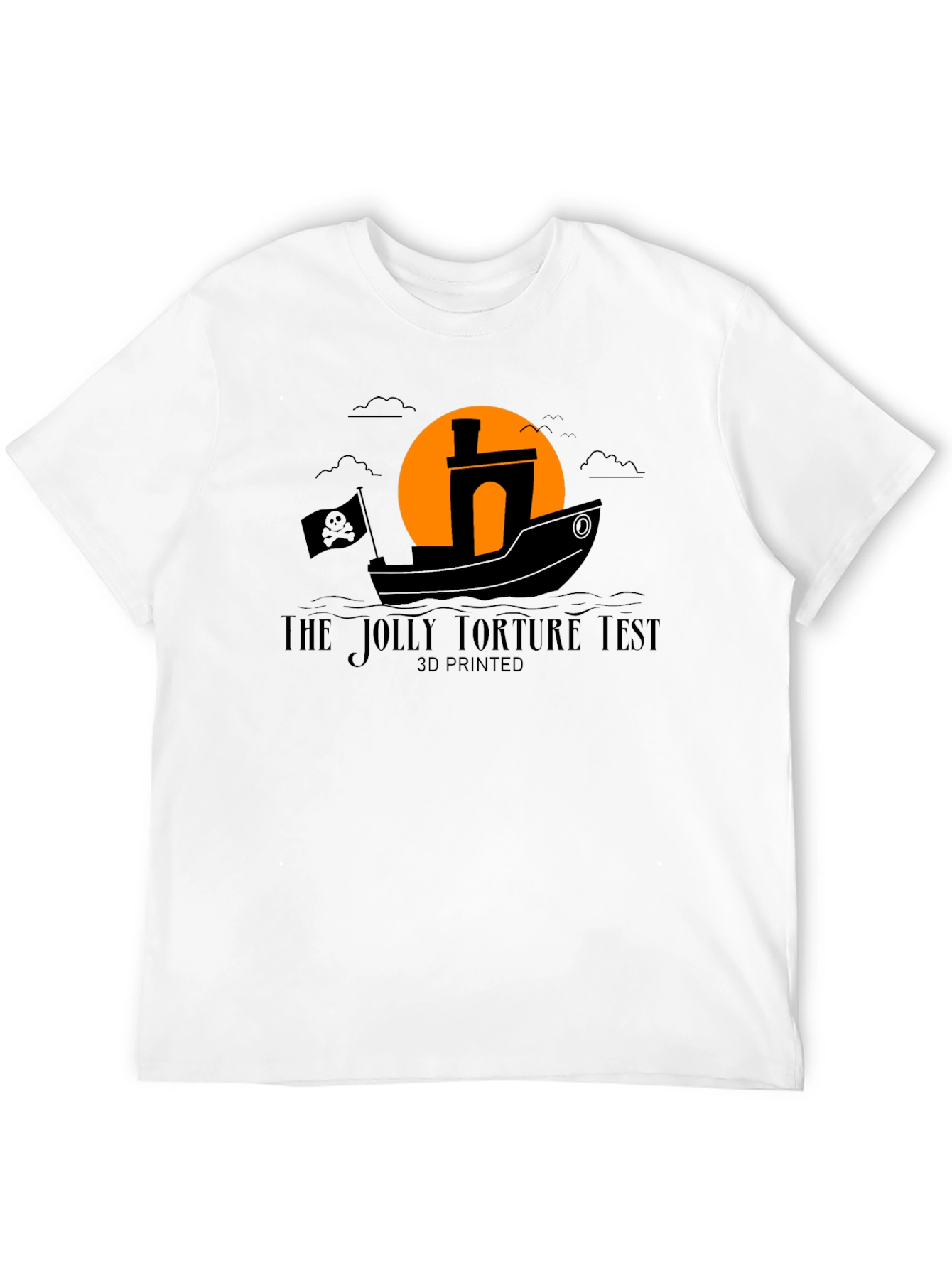 Jolly Torture Test 3D Printed T-Shirt