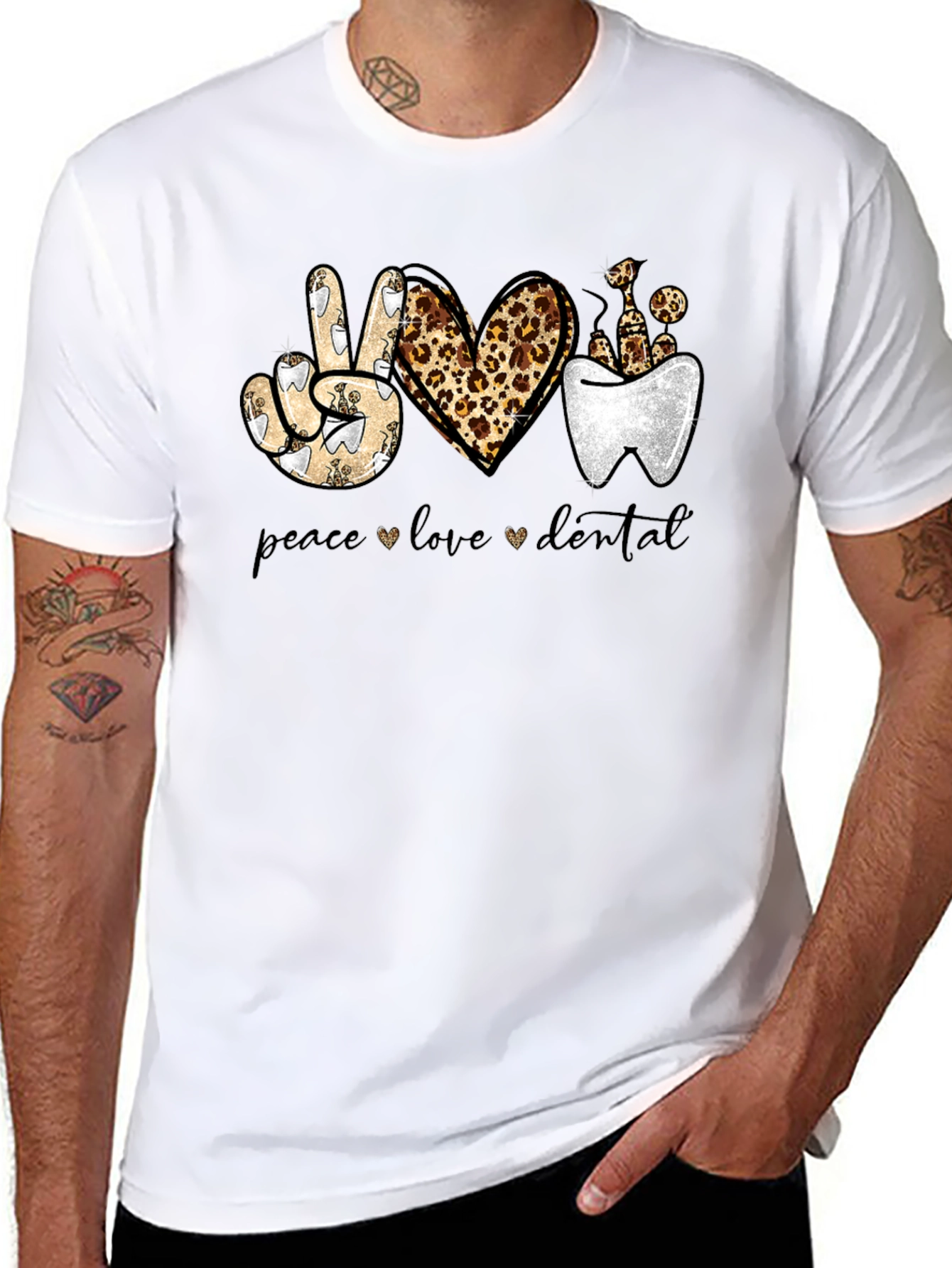 Peace Love Dental T-Shirt