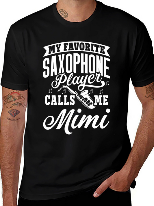 Saxophone Player Mimi T-Shirt