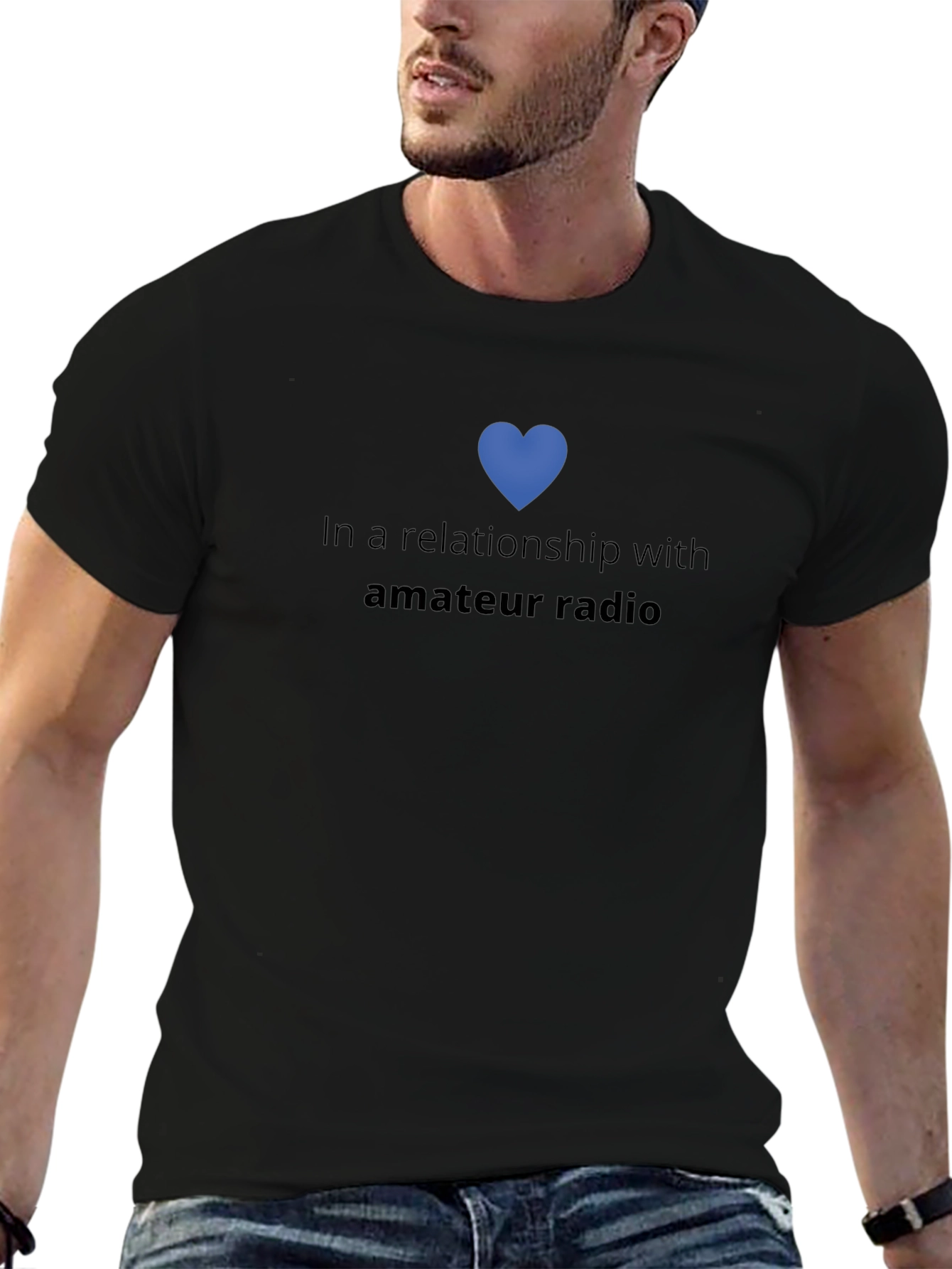 In A Relationship With Amateur Radio T-Shirt