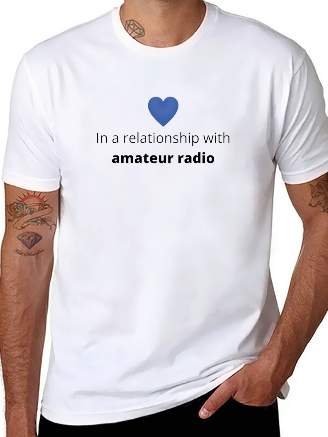 In A Relationship With Amateur Radio T-Shirt