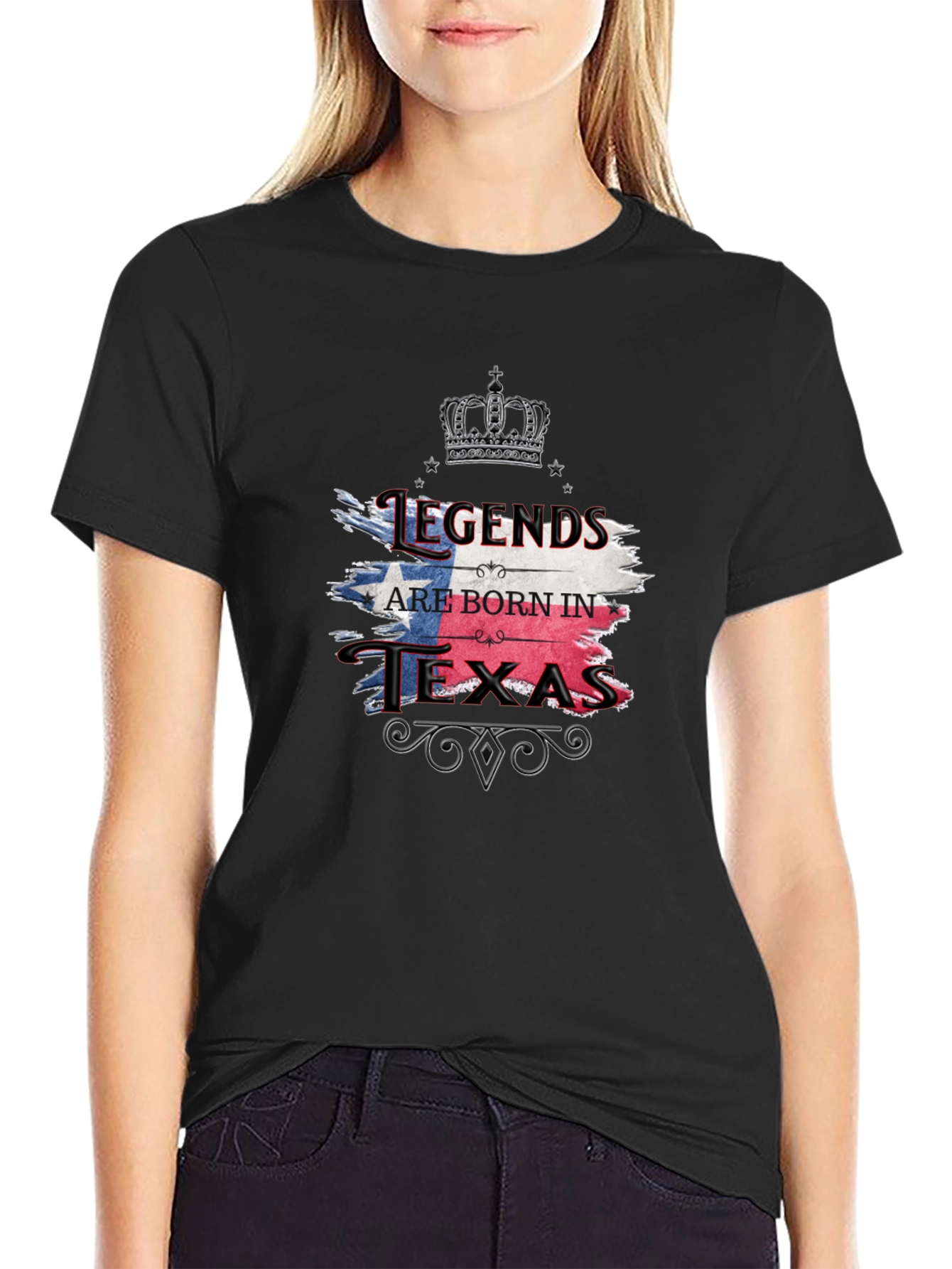 Legends Born in Texas Graphic Tee