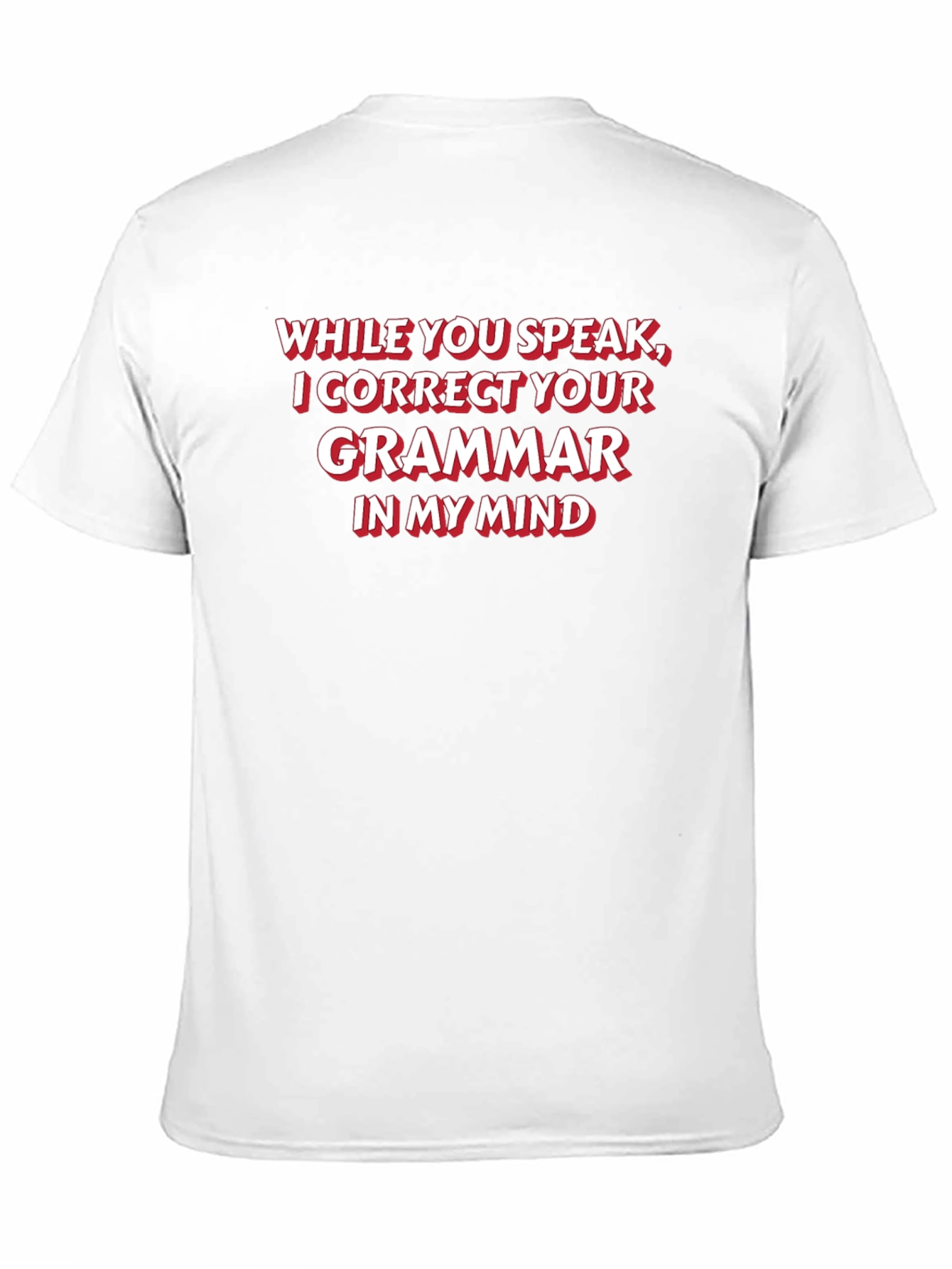 Grammar Correcting T-Shirt